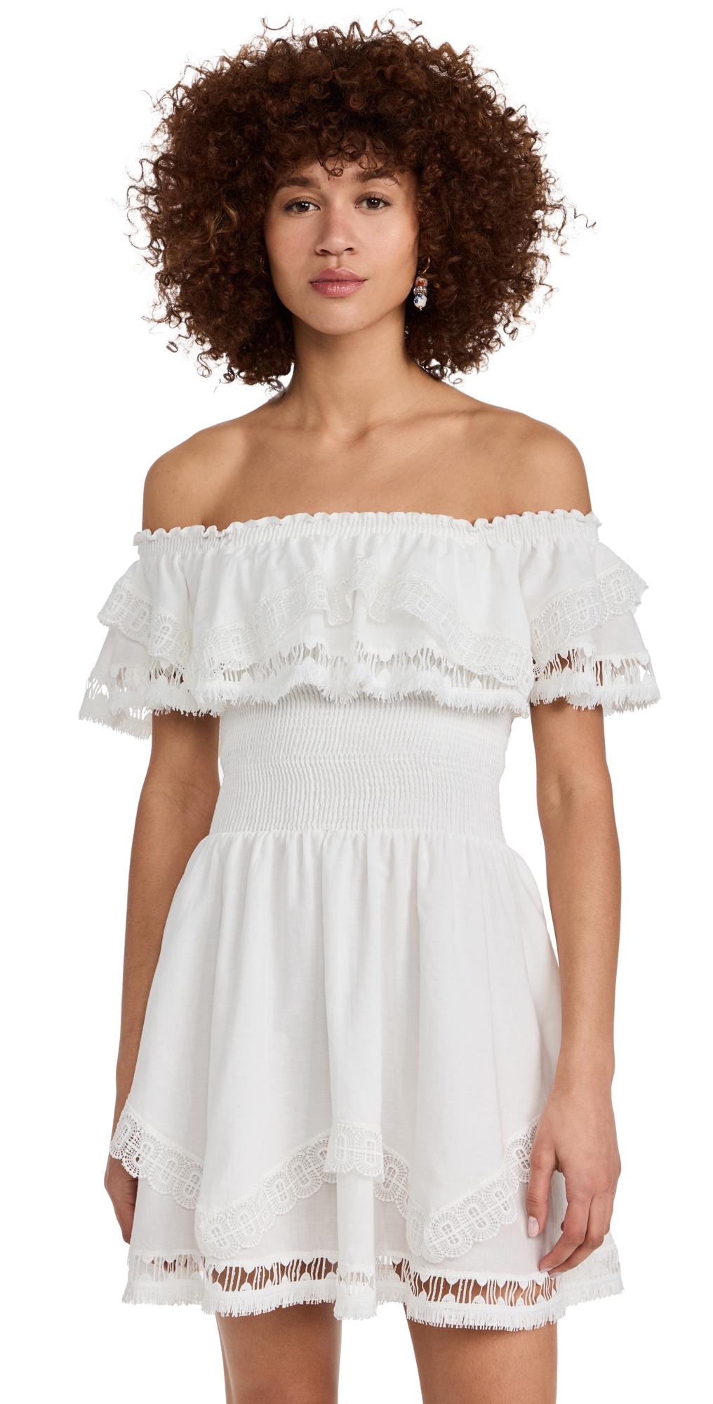 Womens Wyatt Lace-Trim Dress Product Image