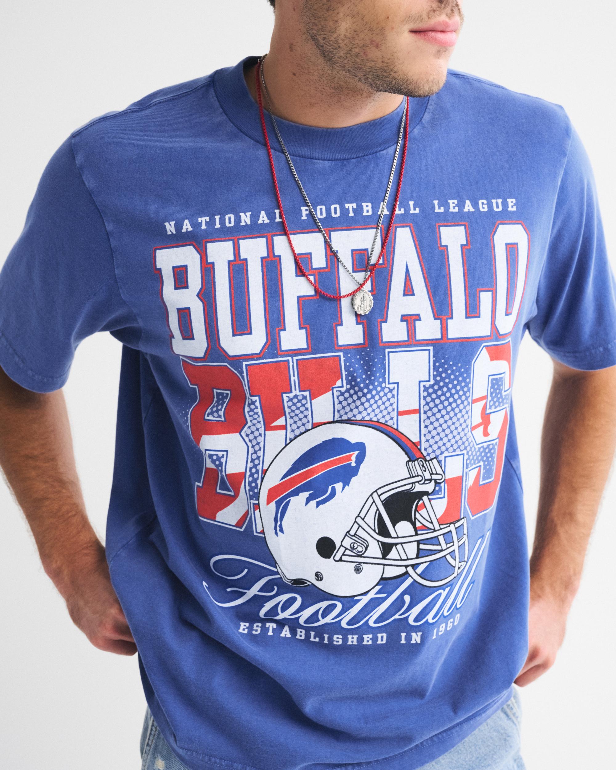 Buffalo Bills Vintage-Inspired Graphic Tee Product Image