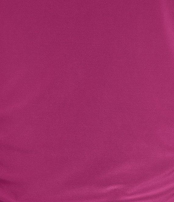 Moa Moa Off The Shoulder Long Sleeve Asymmetrical Hem Top Product Image