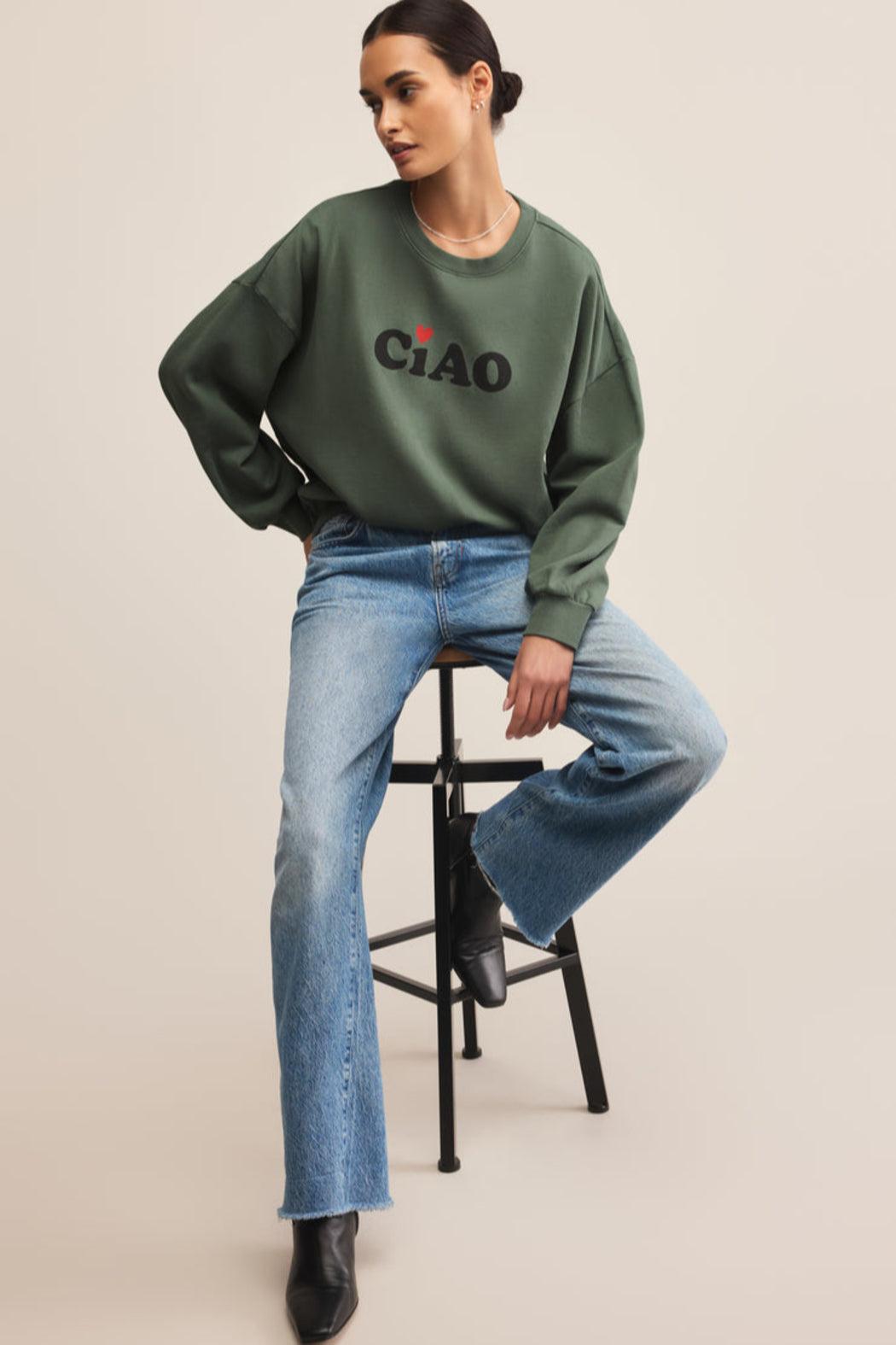 Ciao Sunday Sweatshirt Product Image