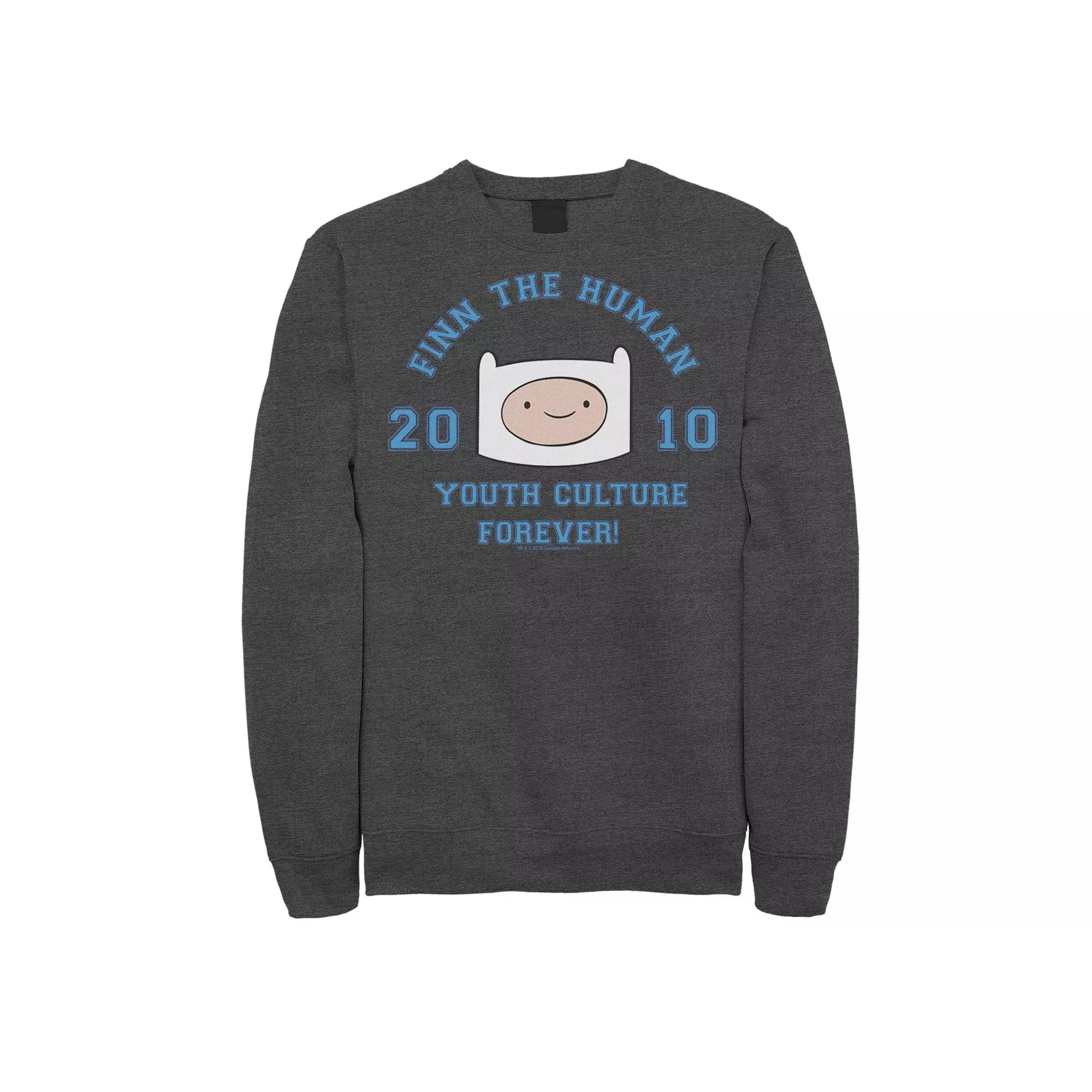 Men's Jurassic Park All White Spray Paint Stencil Movie Logo Graphic Sweatshirt,  Product Image