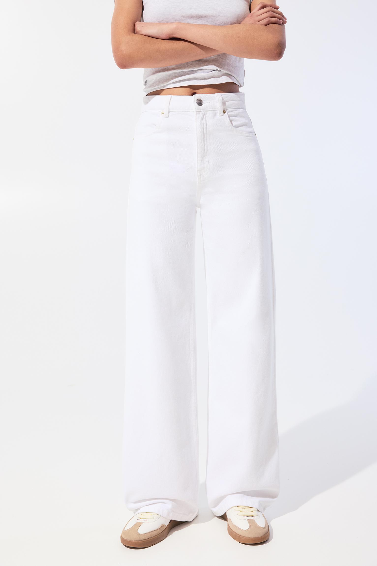 High-rise wide leg jeans Product Image