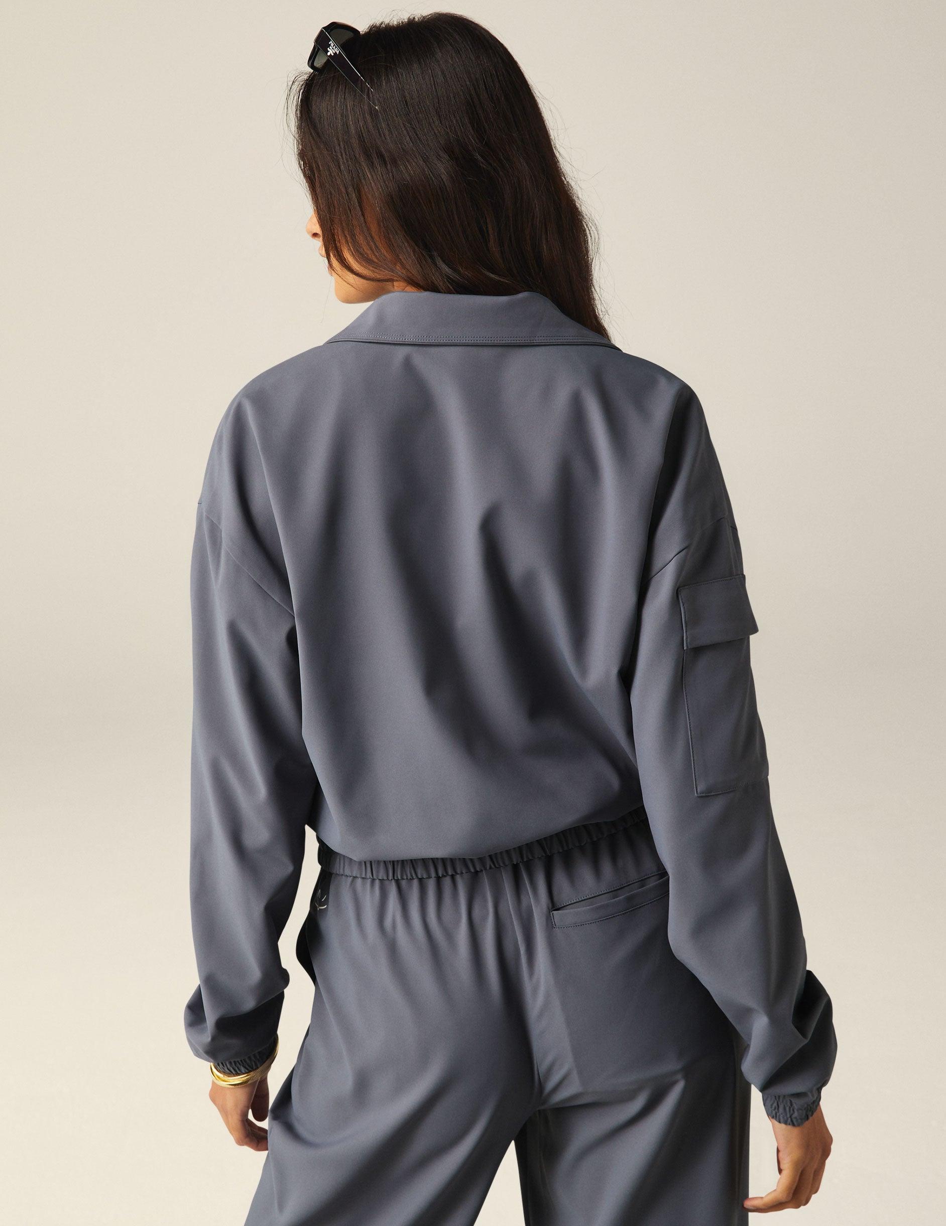 Status Pocket Sleeve Cropped Jacket Product Image