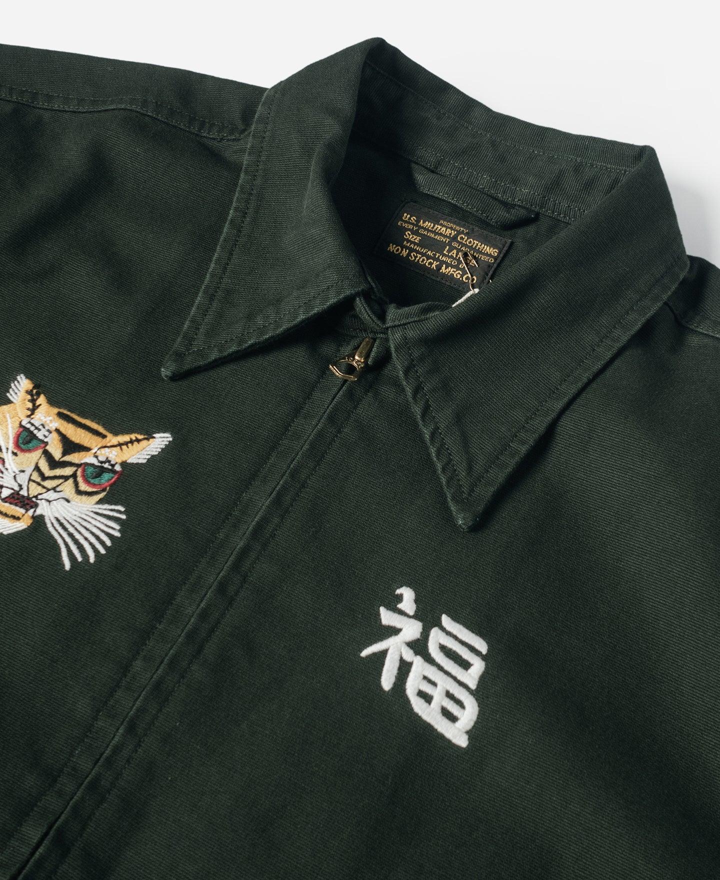 Fox Embroidery Vietnam Souvenir Jacket Product Image