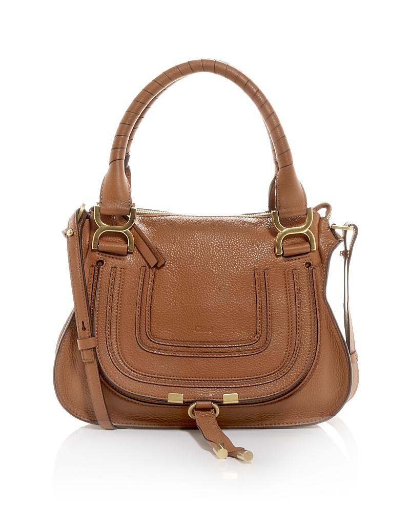 Womens Small Marcie Leather Satchel Product Image