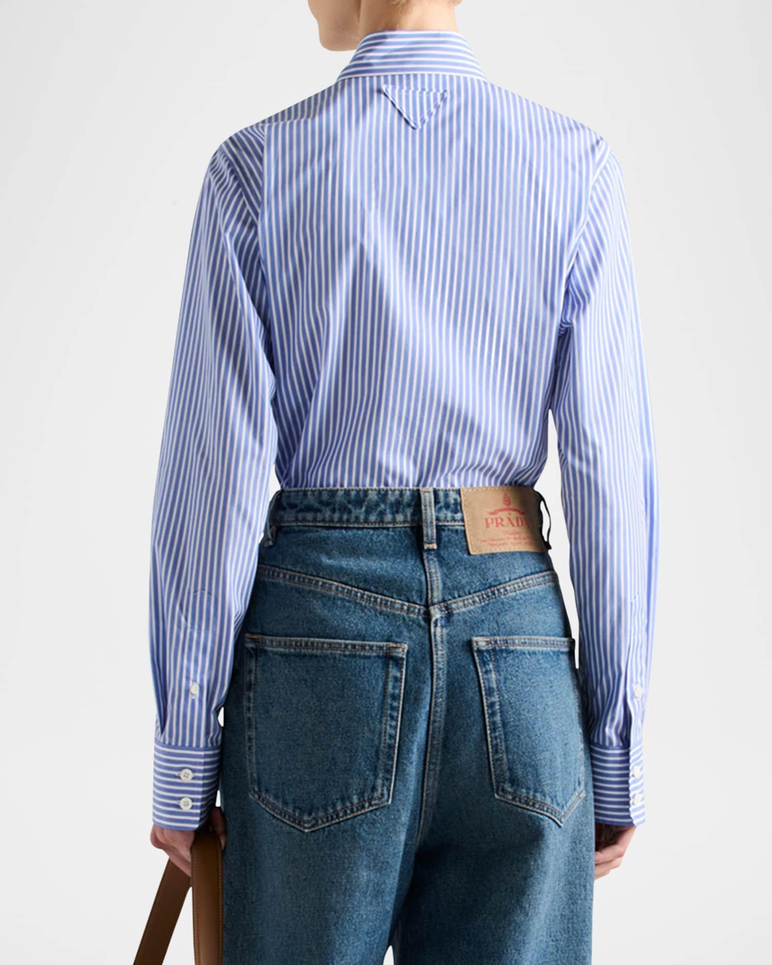 Crystal Stripe Poplin Shirt Product Image