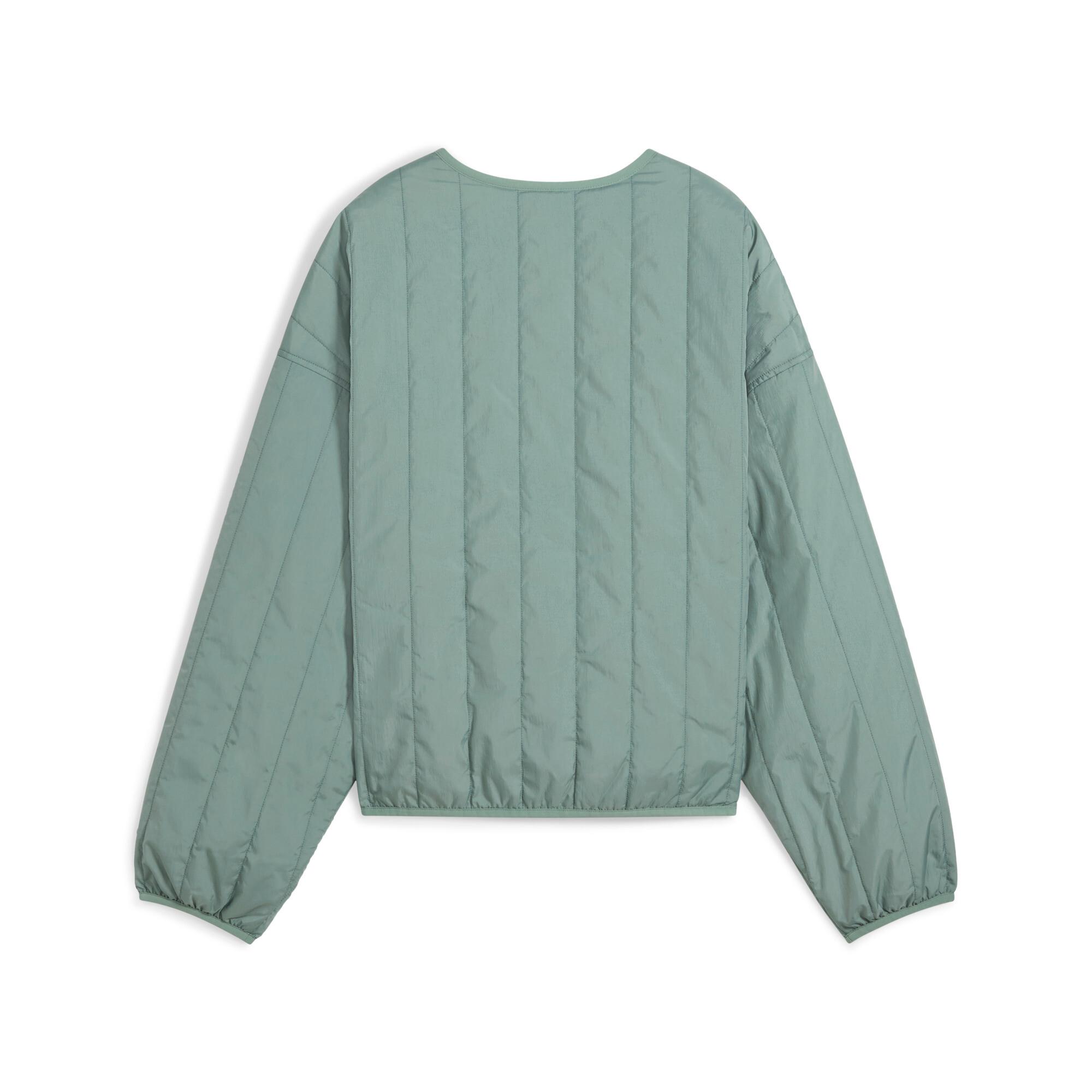 PUMA Wardrobe Essentials Women's Relaxed Reversible Liner Jacket Product Image