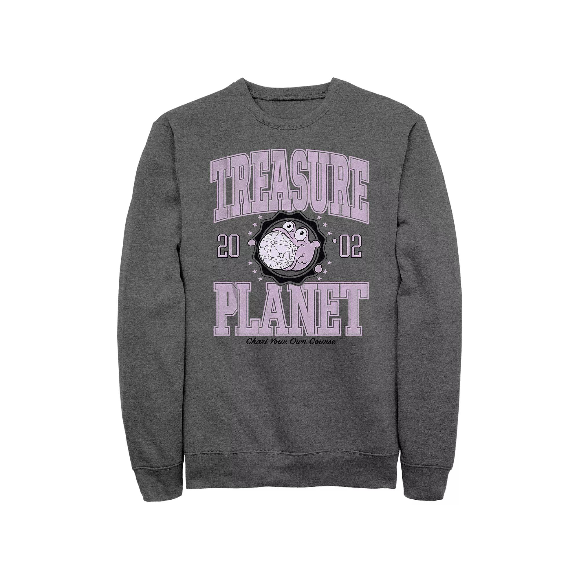 Men's Treasure Planet 2002 Chart Your Own Course Fleece Sweatshirt,  Product Image