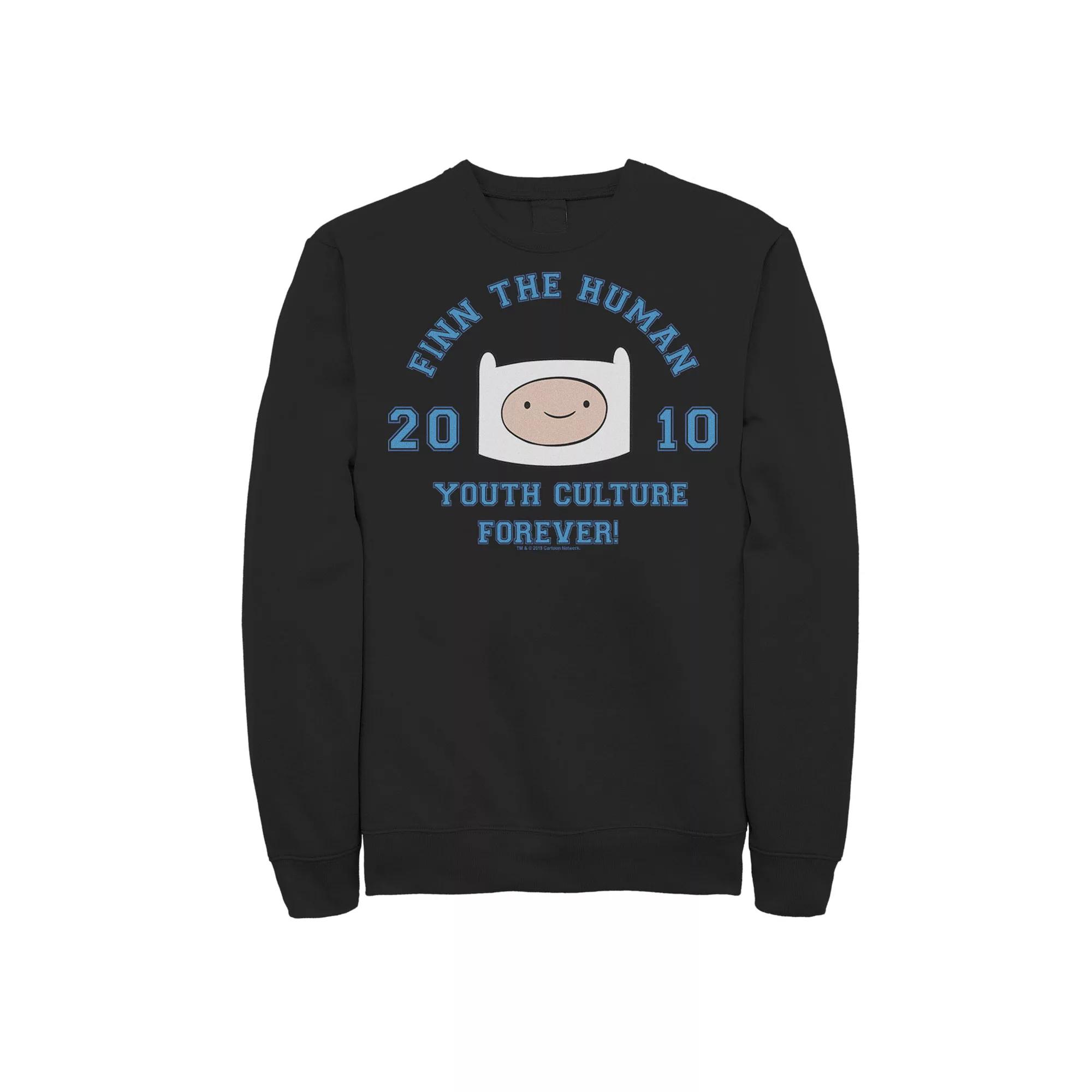 Men's Jurassic Park All White Spray Paint Stencil Movie Logo Graphic Sweatshirt,  Product Image