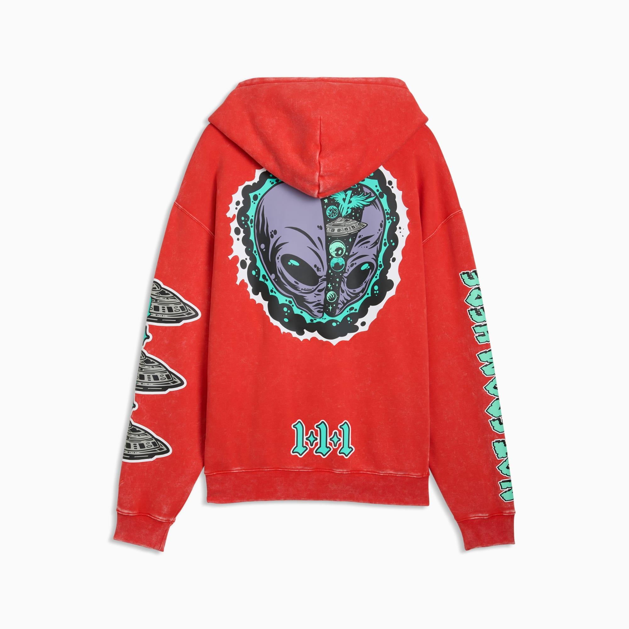 Melo World Zip Up Hoodie Men Product Image