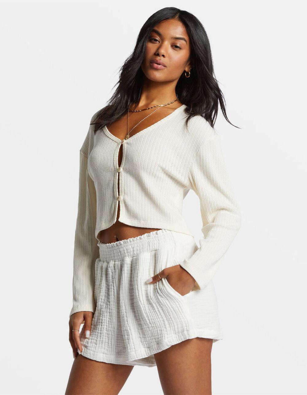 BILLABONG In The Waves Womens Shorts - WHITE Product Image