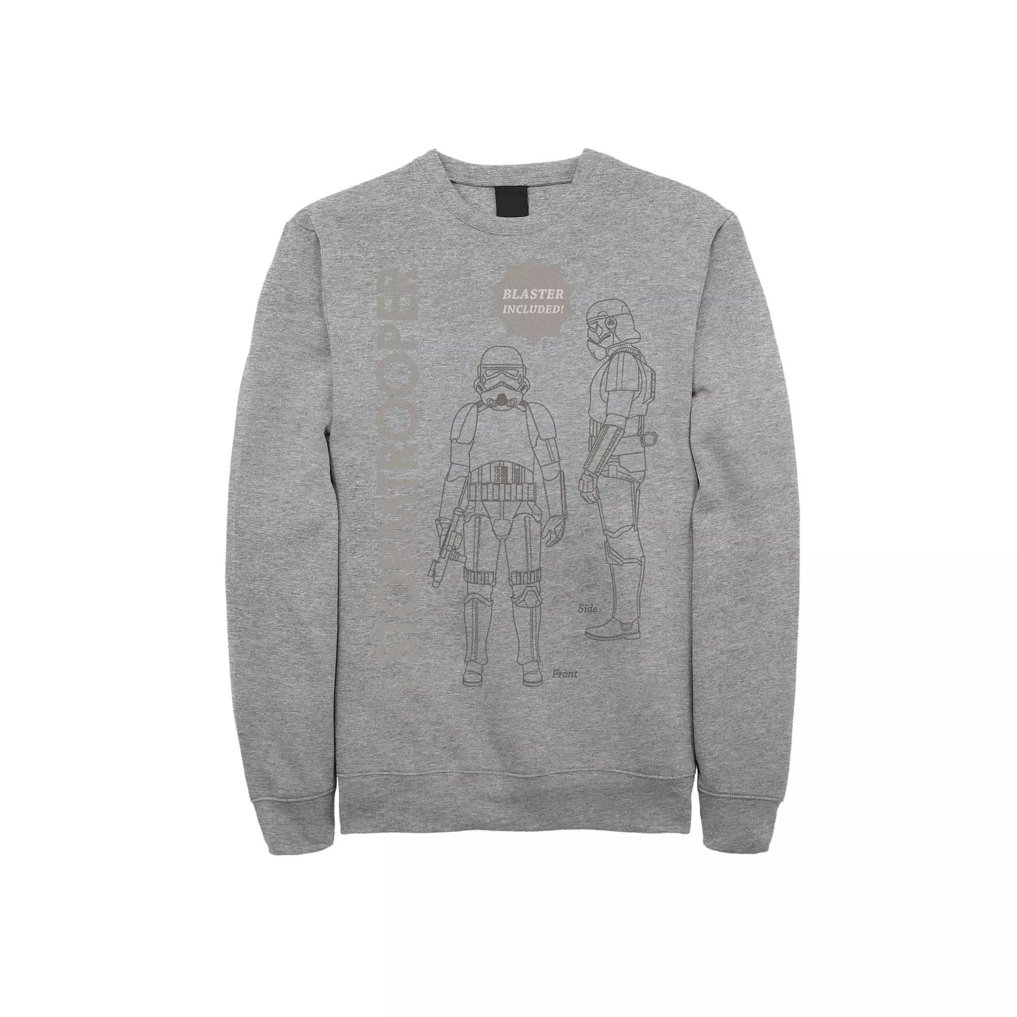Men's Star Wars The Mandalorian Stormtrooper Sweatshirt,  Product Image