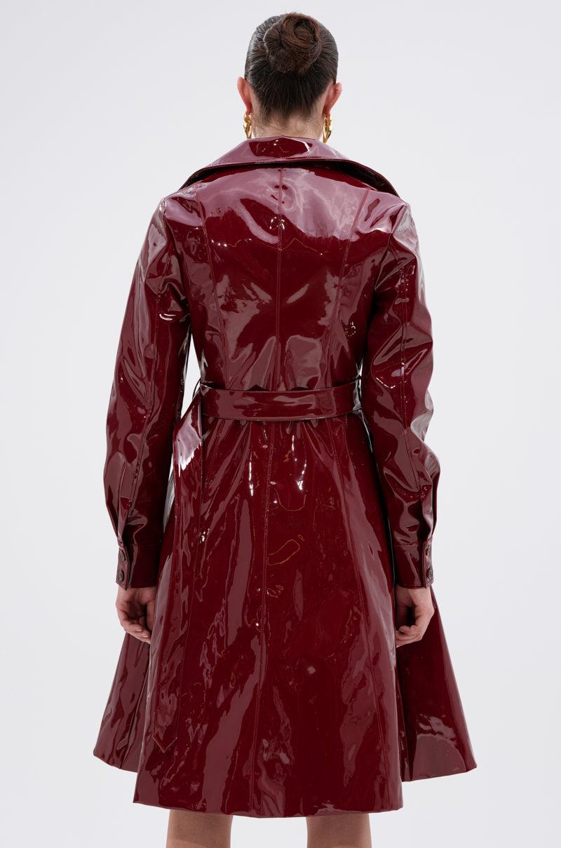 MITICA PATENT TRENCH COAT Product Image