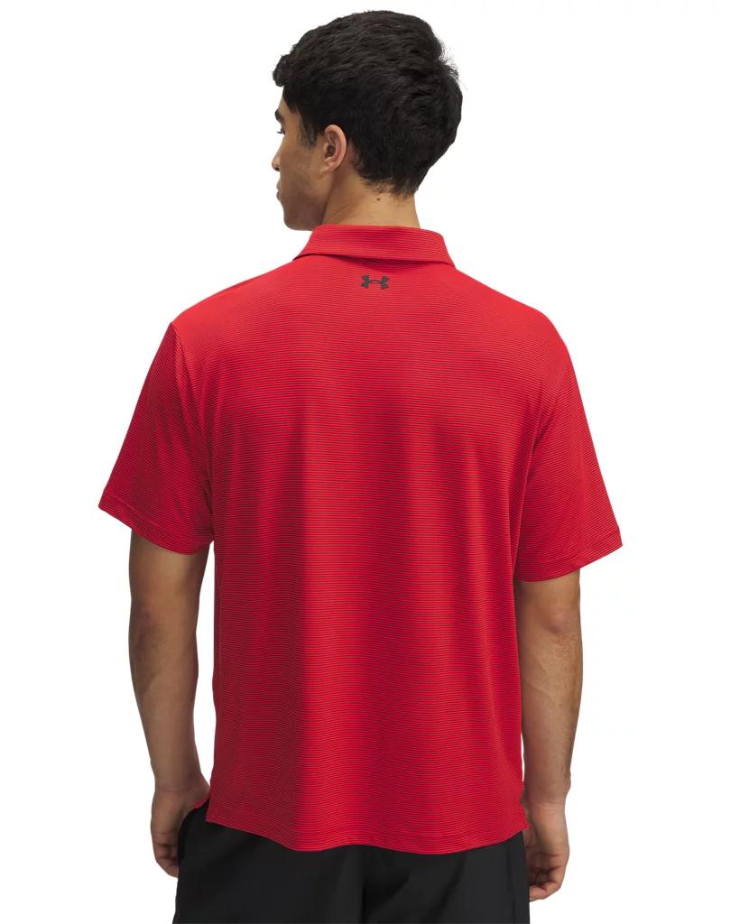 UA Tee 2 Green Bridge Stripe Collegiate Product Image