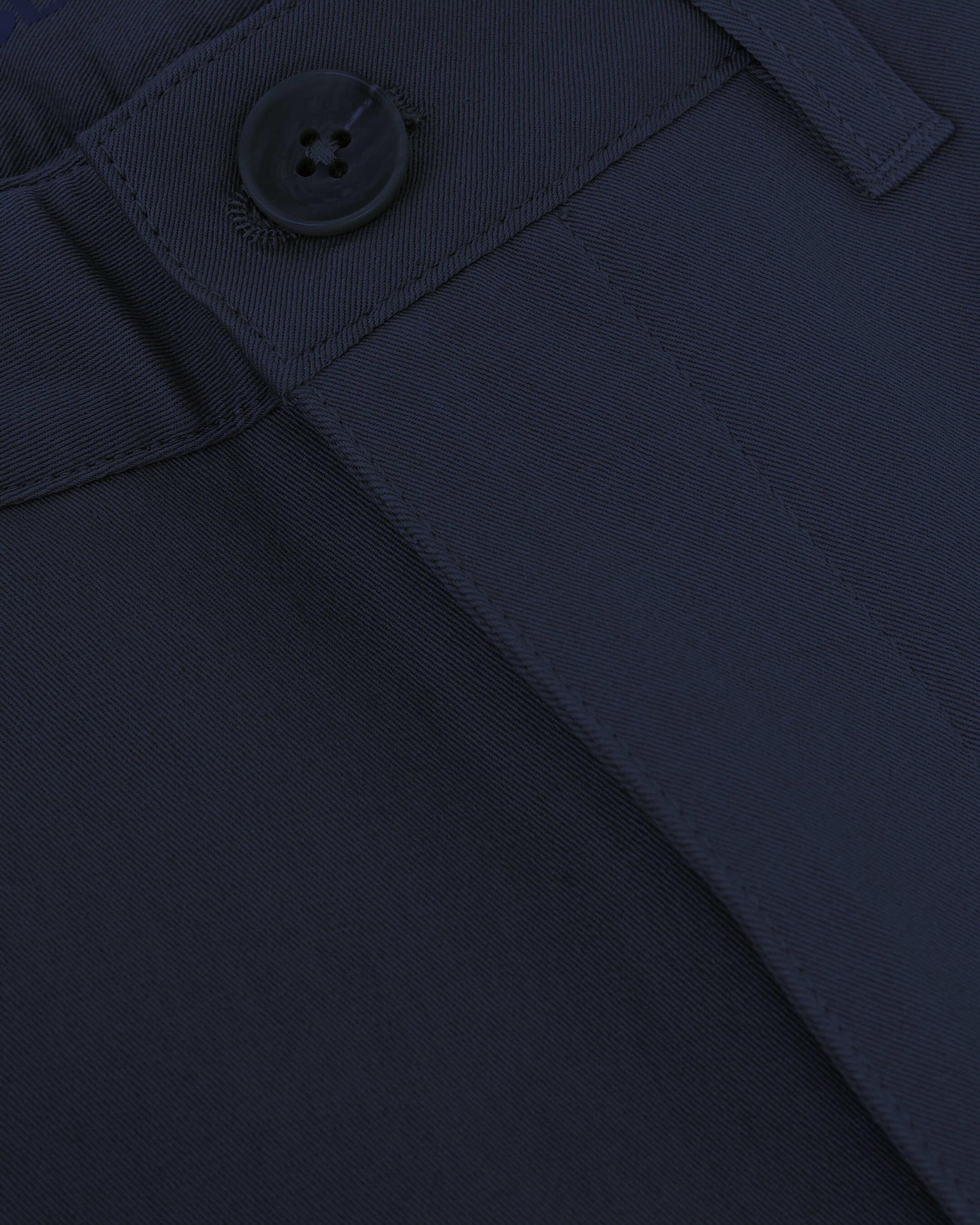 Navy Straight Twill Chino Pant Product Image