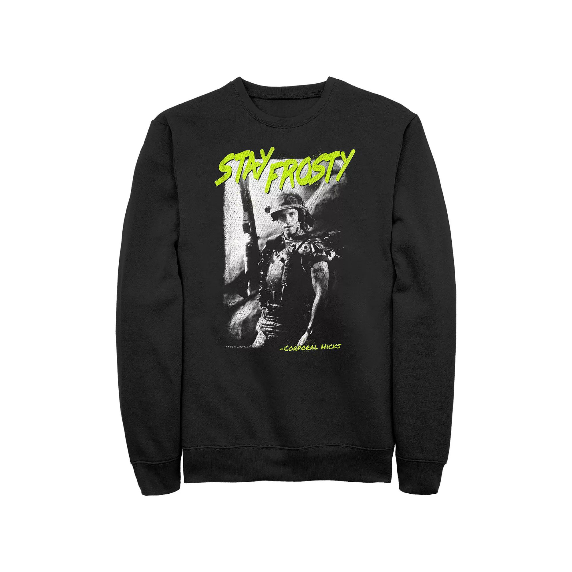 Men's Aliens Corporal Hicks Stay Frosty Graphic Fleece,  Product Image