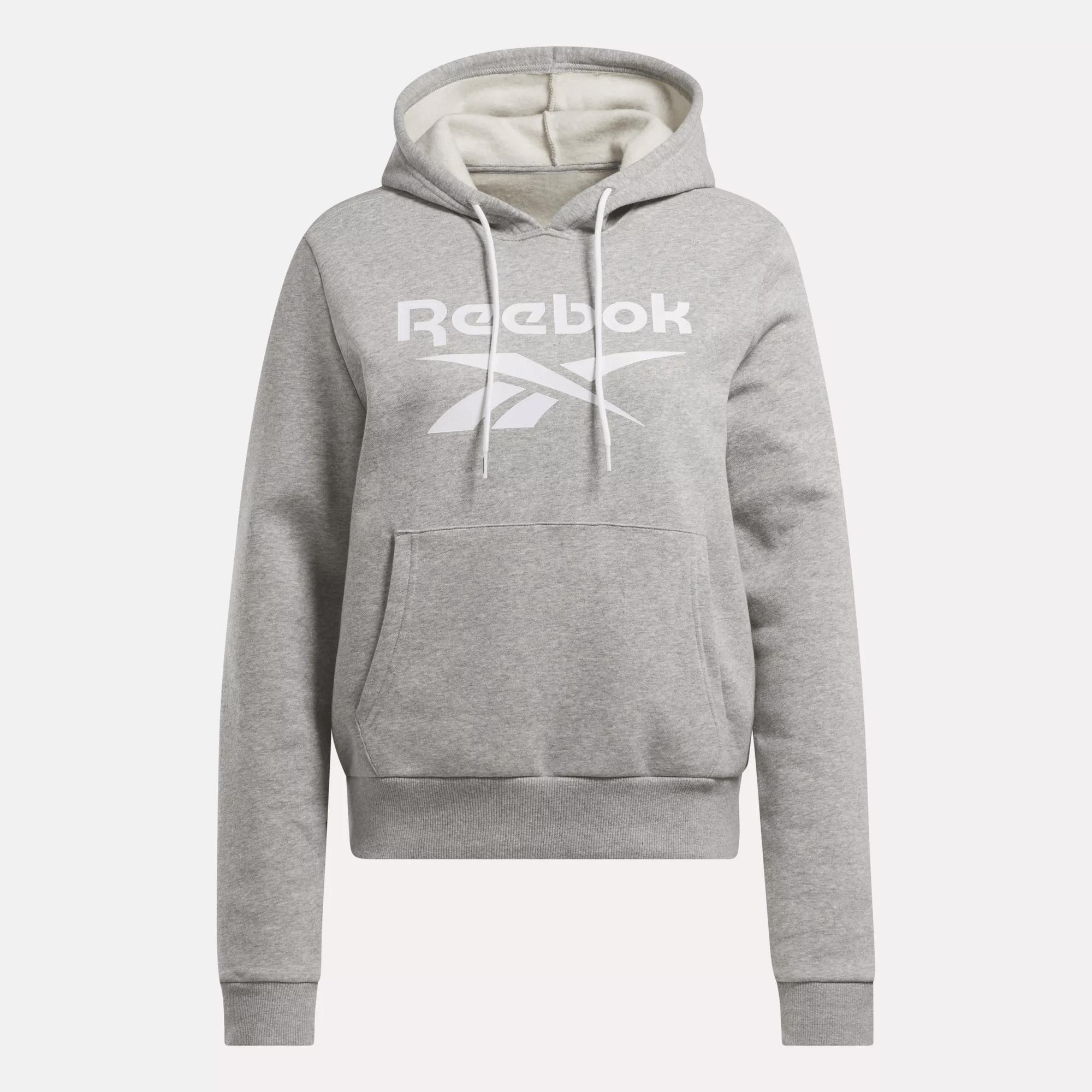 Women's Reebok Identity Big Logo Fleece Hoodie Female Product Image