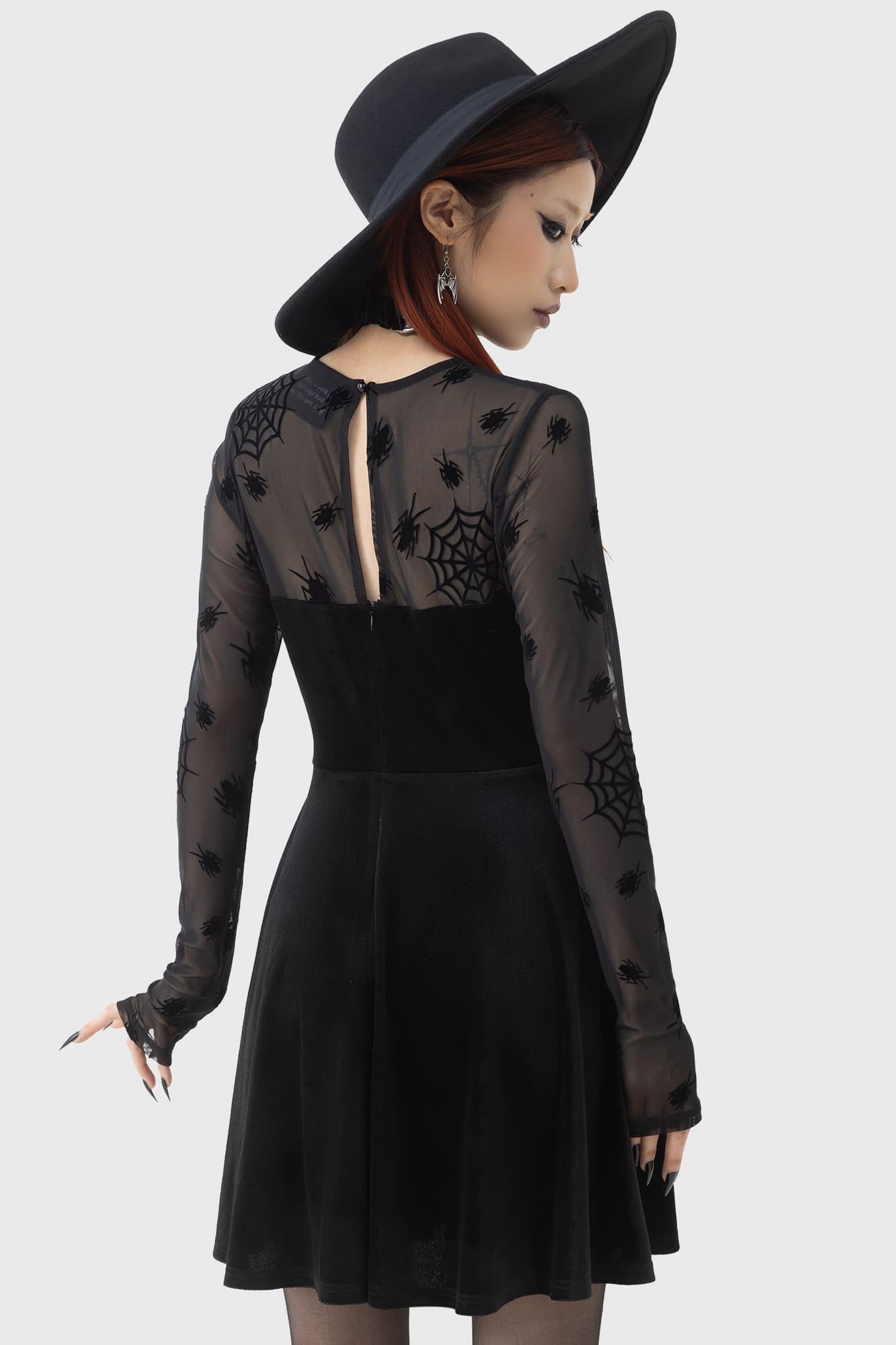 Here Lies Beetlejuice Mini Dress Female Product Image