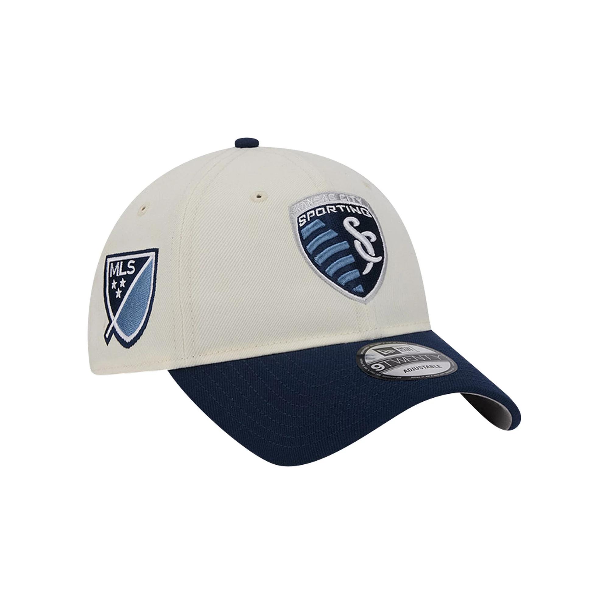 Men's New Era White Sporting Kansas City 2024 Kick Off Collection 9TWENTY Adjustable Hat Product Image
