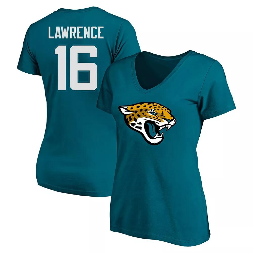 Women's Trevor Lawrence Teal Jacksonville Jaguars Plus  Product Image