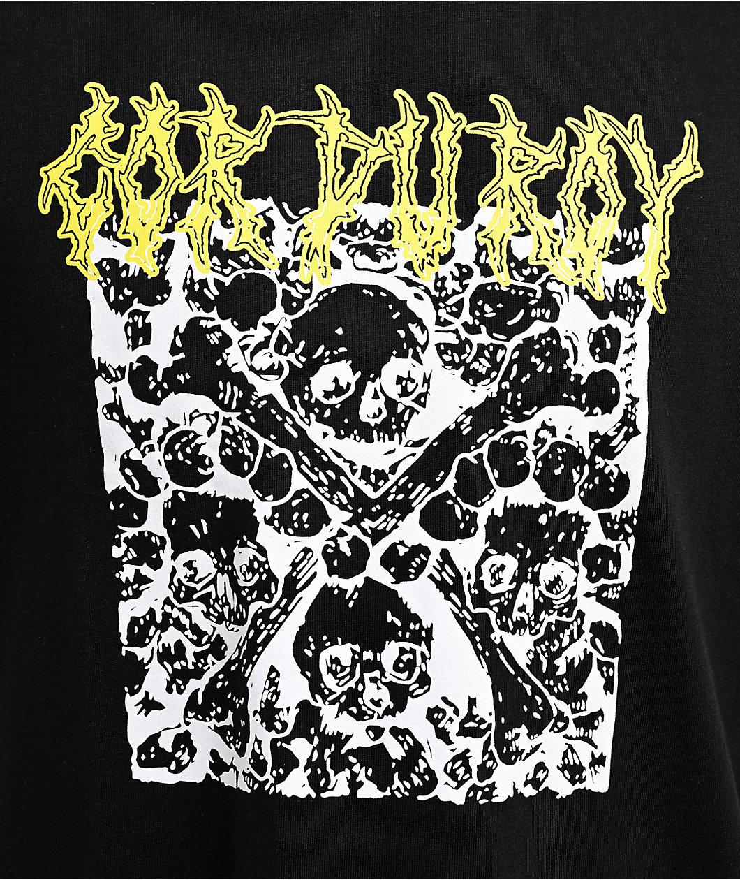 Corduroy Catacombs Black T-Shirt Product Image