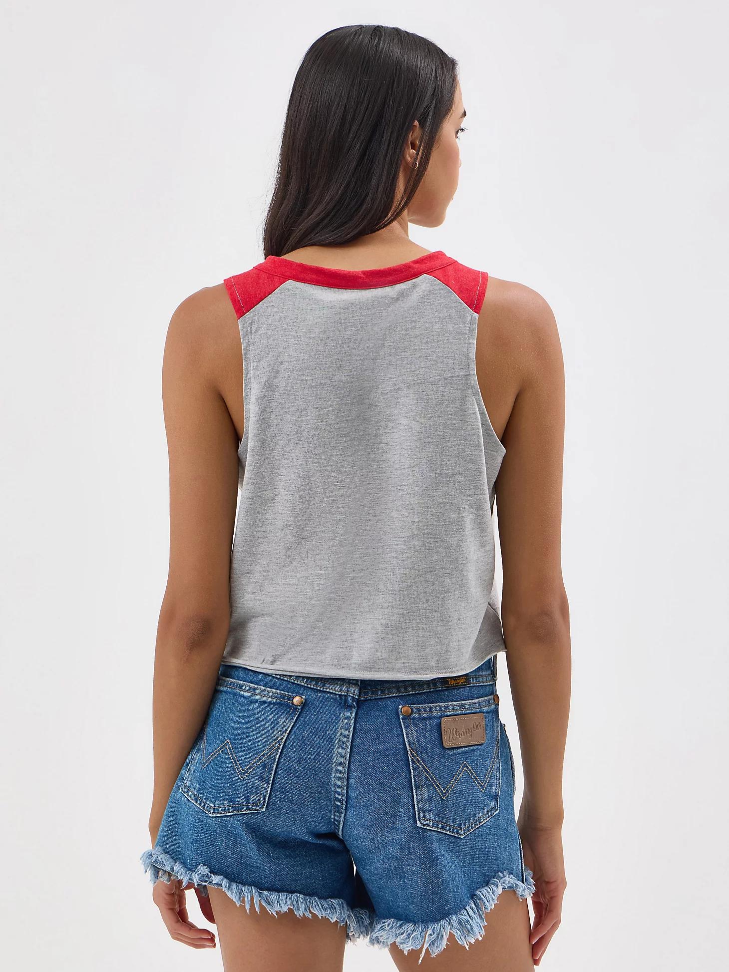 Women's Wrangler Collegiate Vintage Muscle Tee | Women's TOPS | Wrangler® Product Image