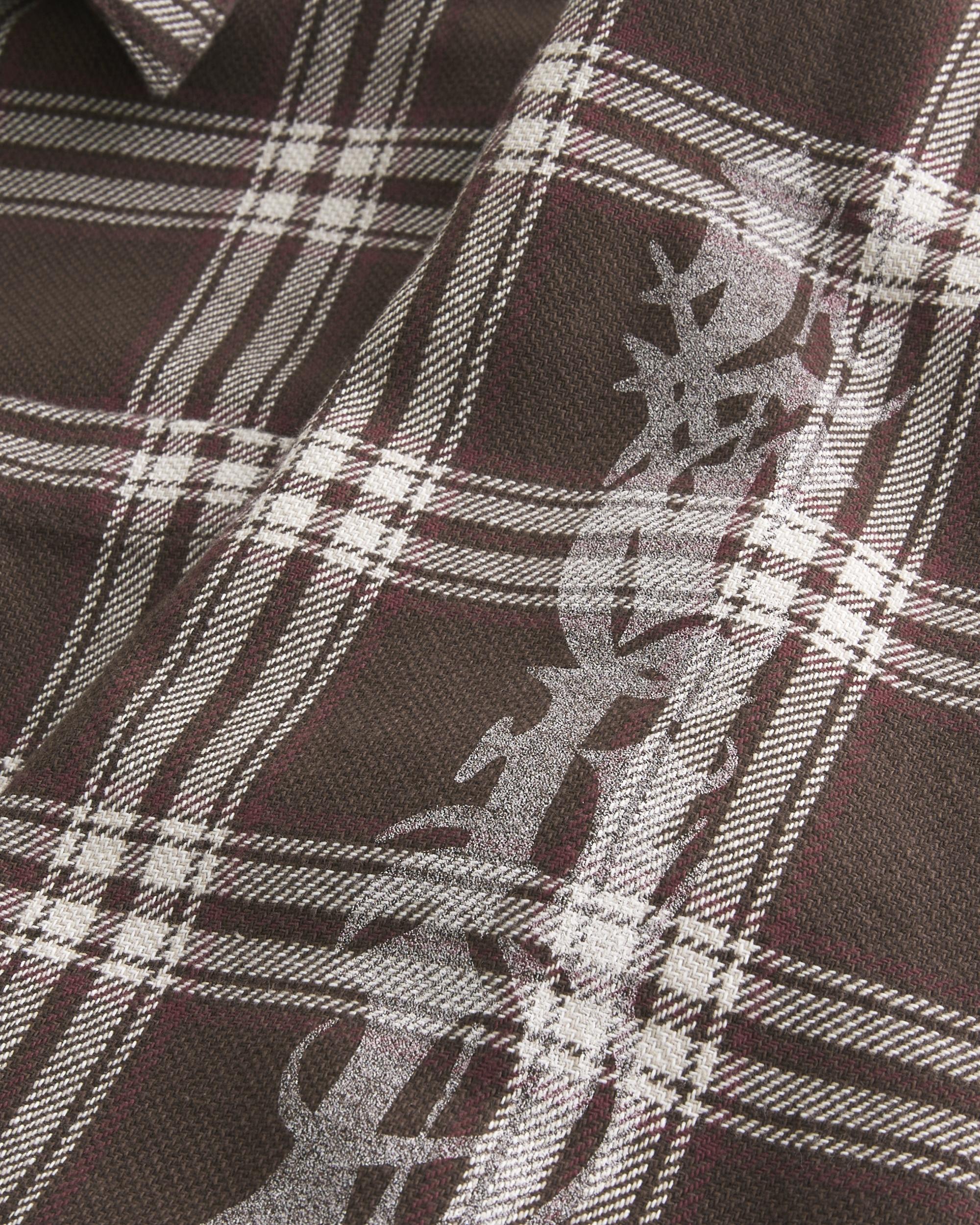 Long-Sleeve Flannel Shirt Product Image