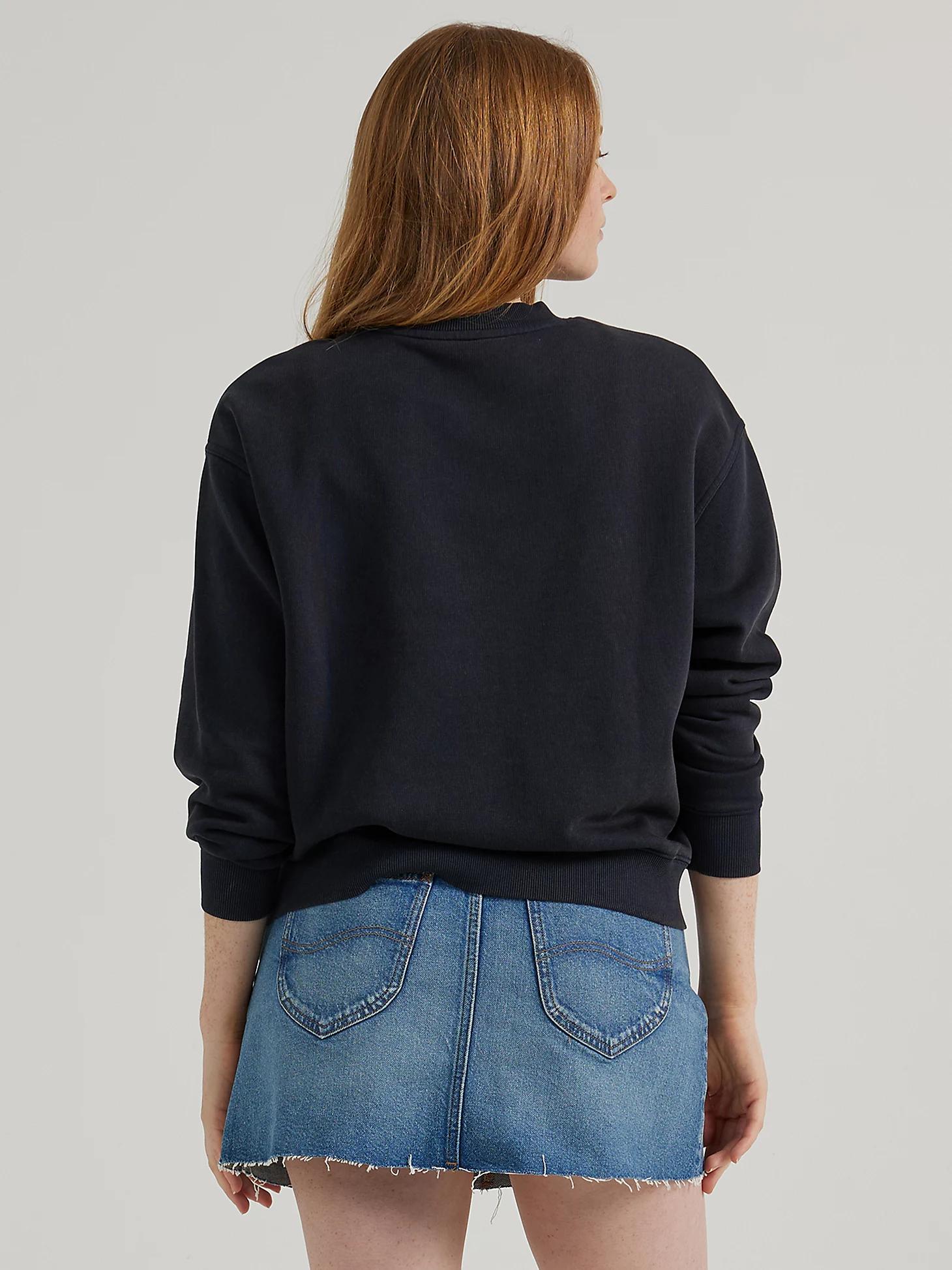 Women's Crewneck Sweatshirt | Women's Tops & Tees | Lee® Product Image