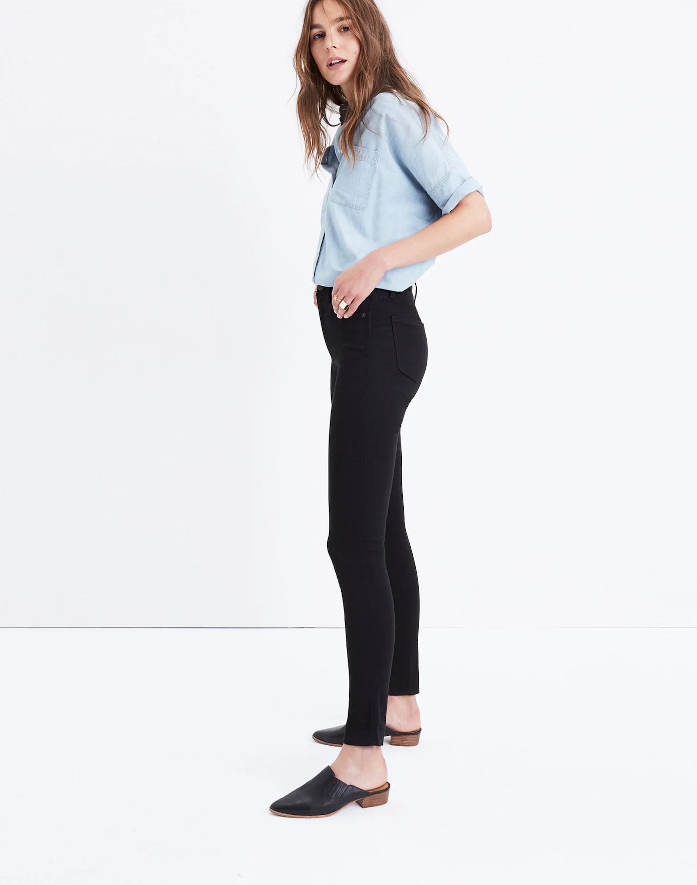Tall 10" High-Rise Skinny Jeans in Carbondale Wash Product Image