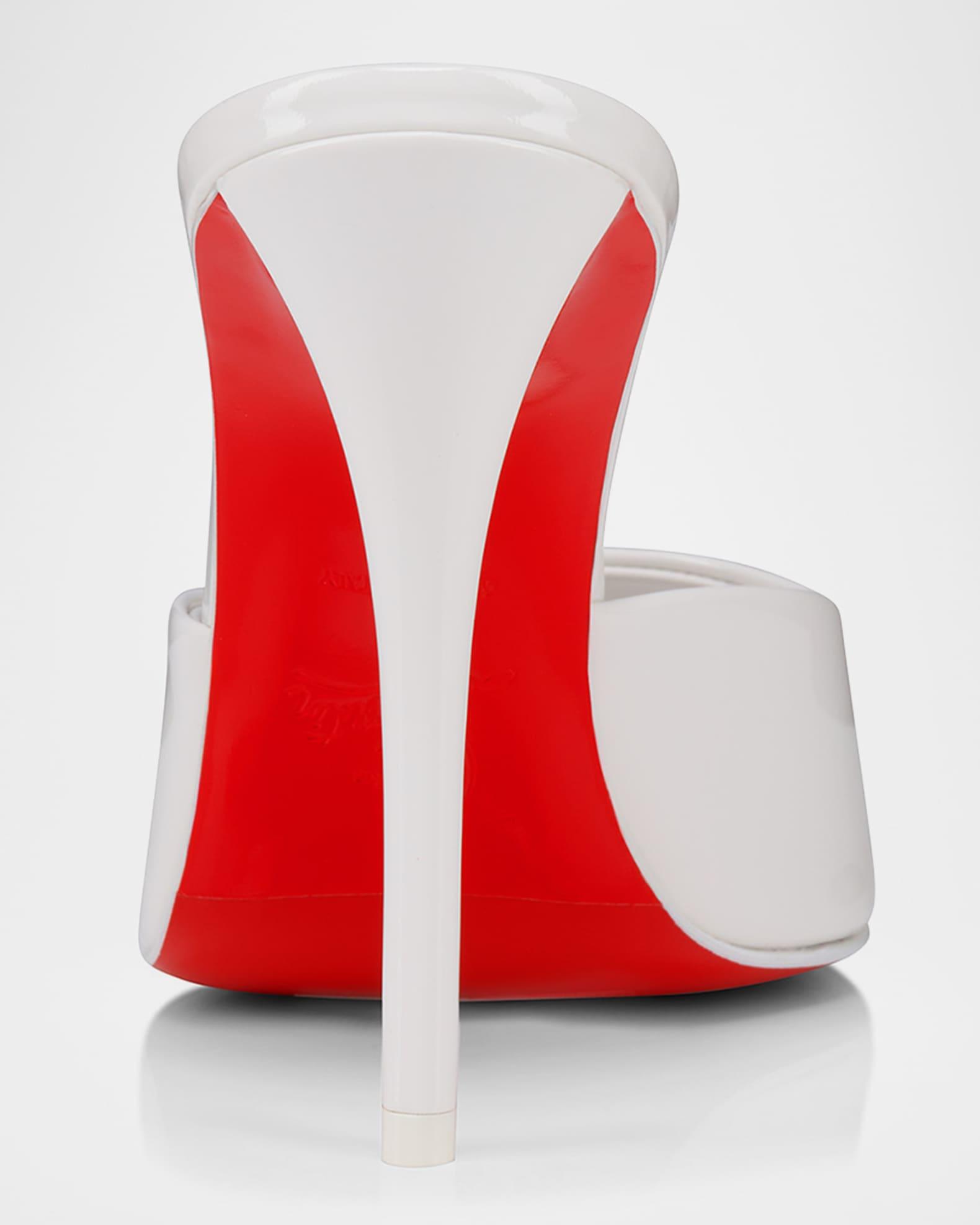 Miss Z Leather Red Sole Mule Sandals Product Image