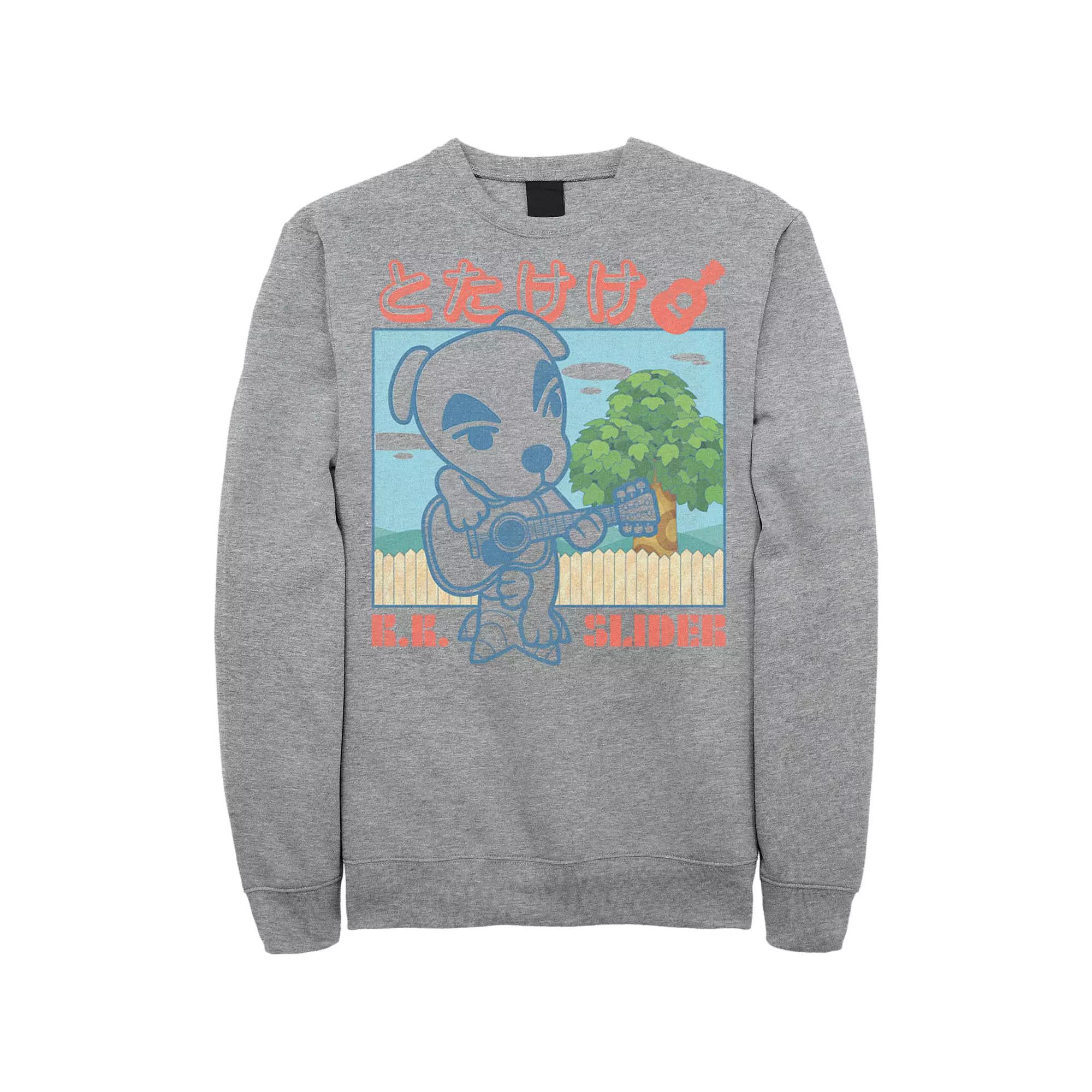 Men's Nintendo Animal Crossing Totakeke Gaming Sweatshirt, Size: XXL, Athletic Grey Product Image
