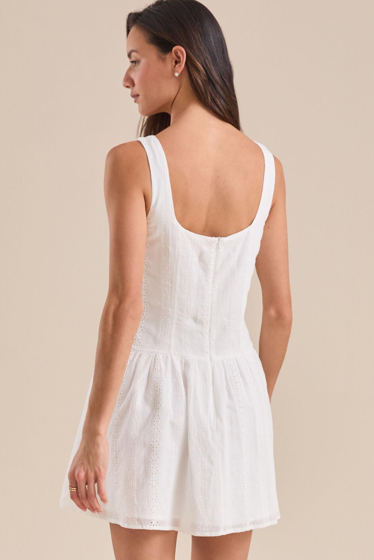 Layla Eyelet Mini Dress Product Image