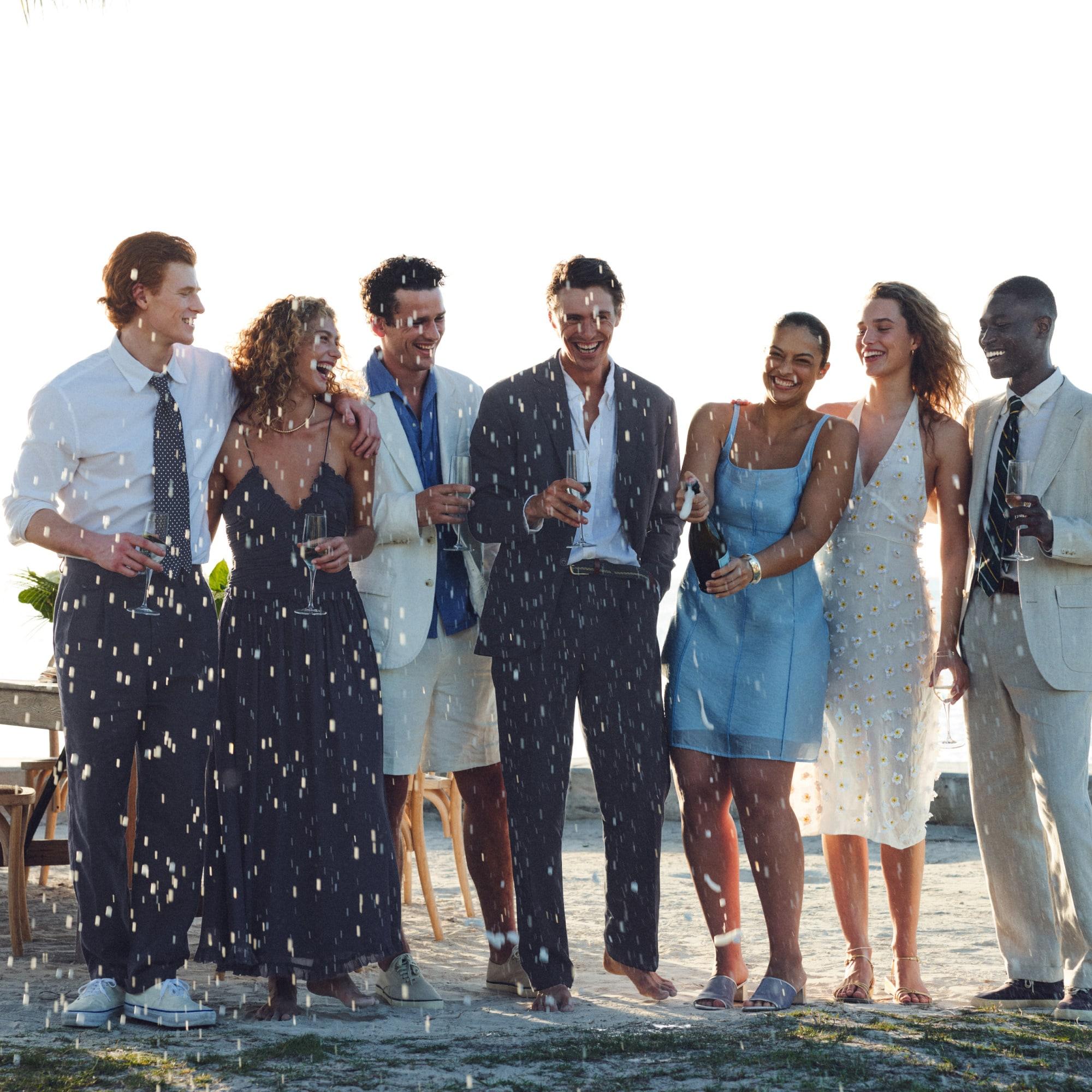 Collection embellished halter midi dress Product Image