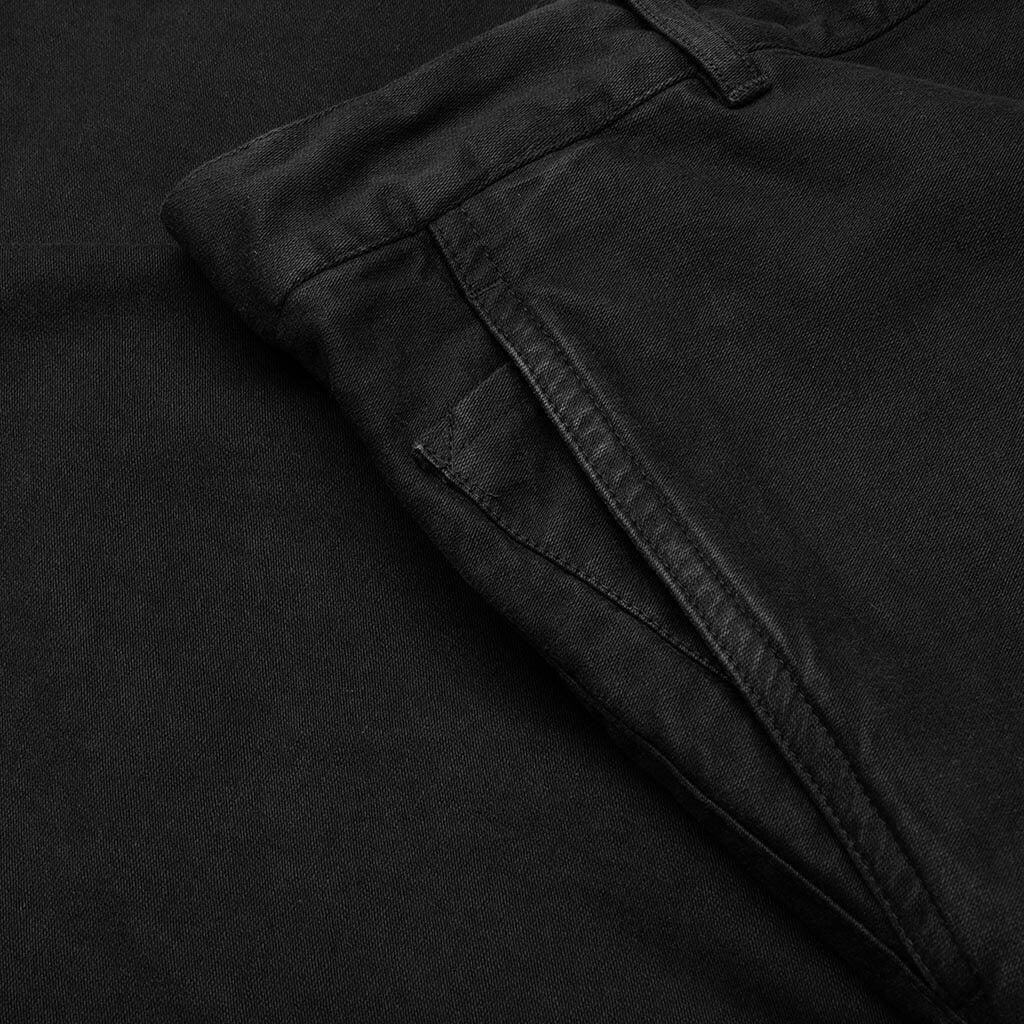 Relaxed Fitting Cotton Trousers GD 7333 M.W. - Black Male Product Image