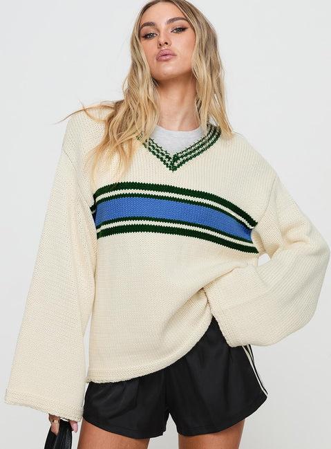 Old Sport Knit Sweater Multi Product Image