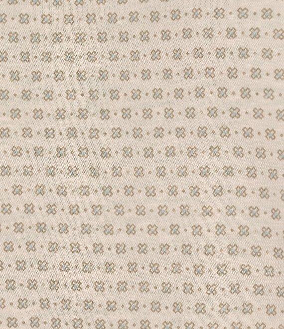 Daniel Cremieux Signature Label Paisley Printed Jersey Jacquard Short Sleeve Coatfront Shirt Product Image