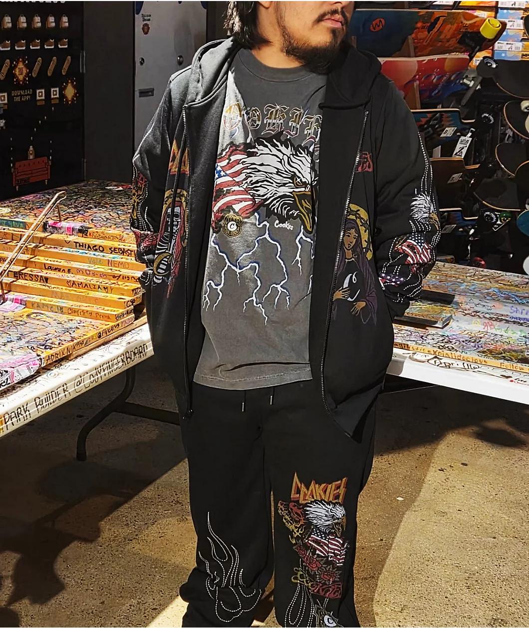 Cookies Highway Charcoal T-Shirt Product Image