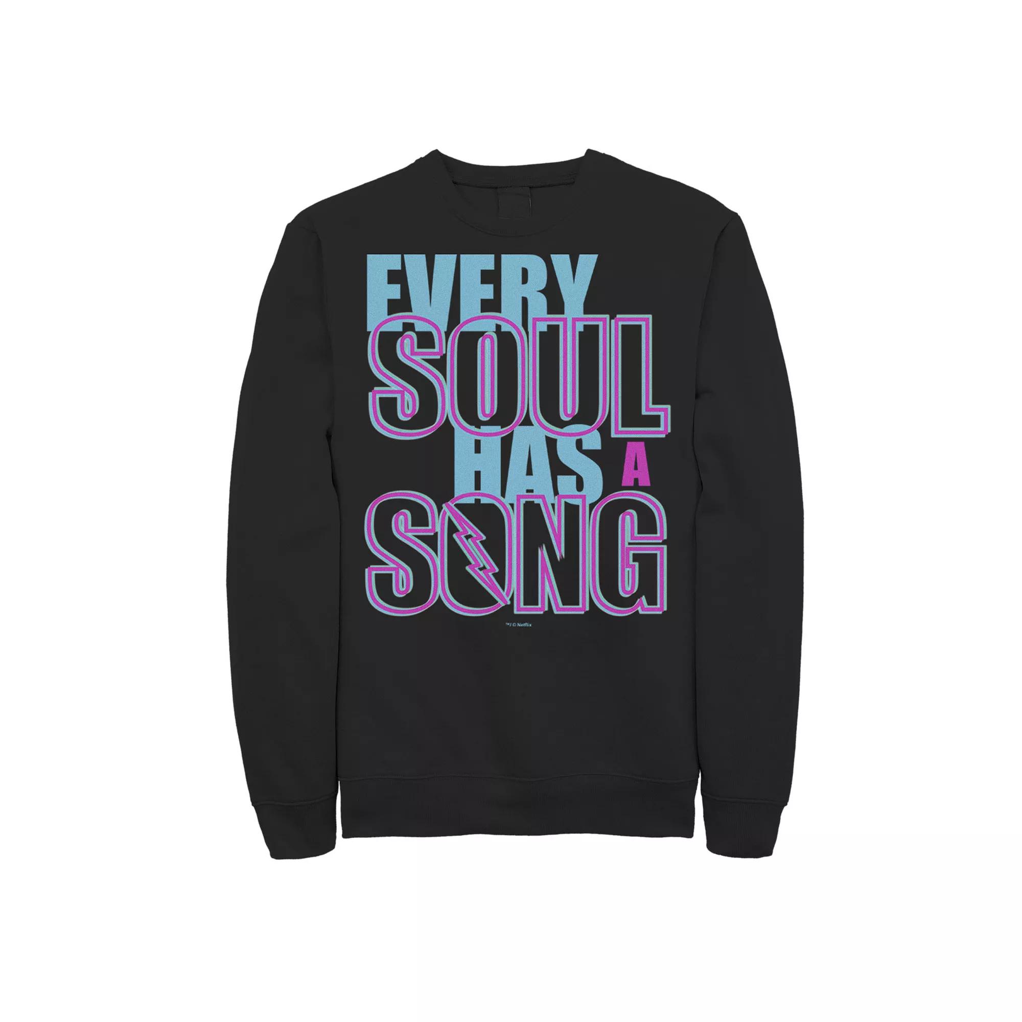 Men's Julie And The Phantoms Every Soul Has A Song Sweatshirt,  Product Image