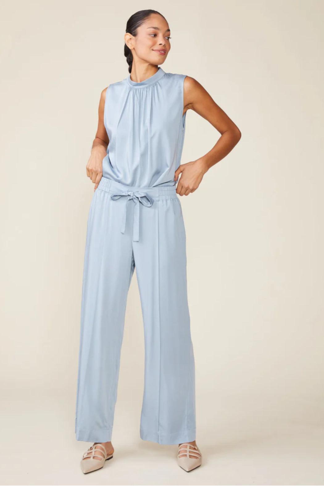 High Fidelity Seamed Tencel Pull On Pants Product Image