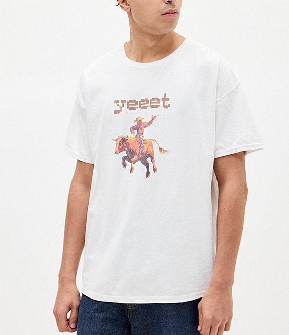 BDG Urban Outfitters Cowboy Print Short Sleeve Graphic T-Shirt Product Image