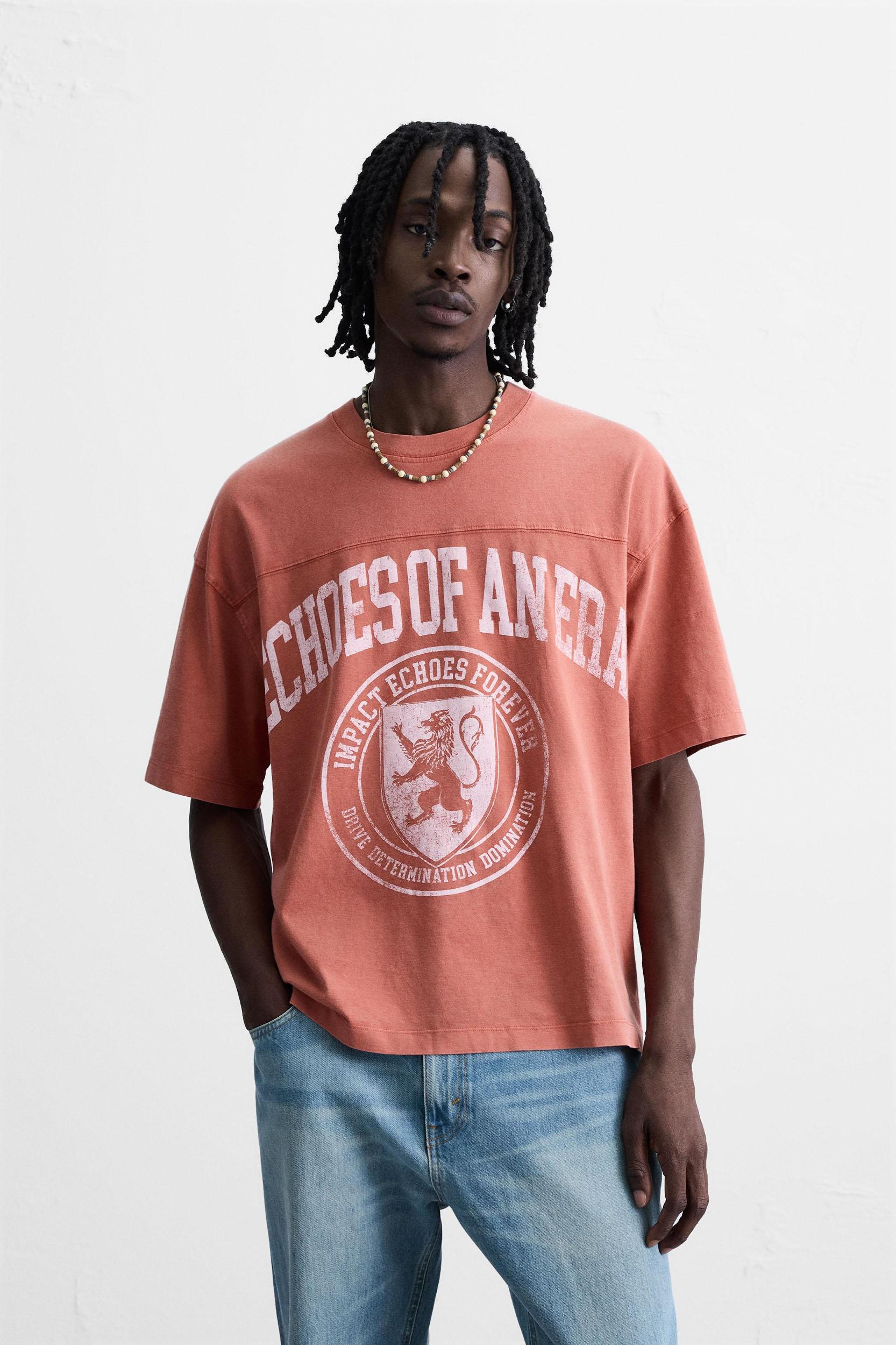 VARSITY PRINT T-SHIRT Product Image