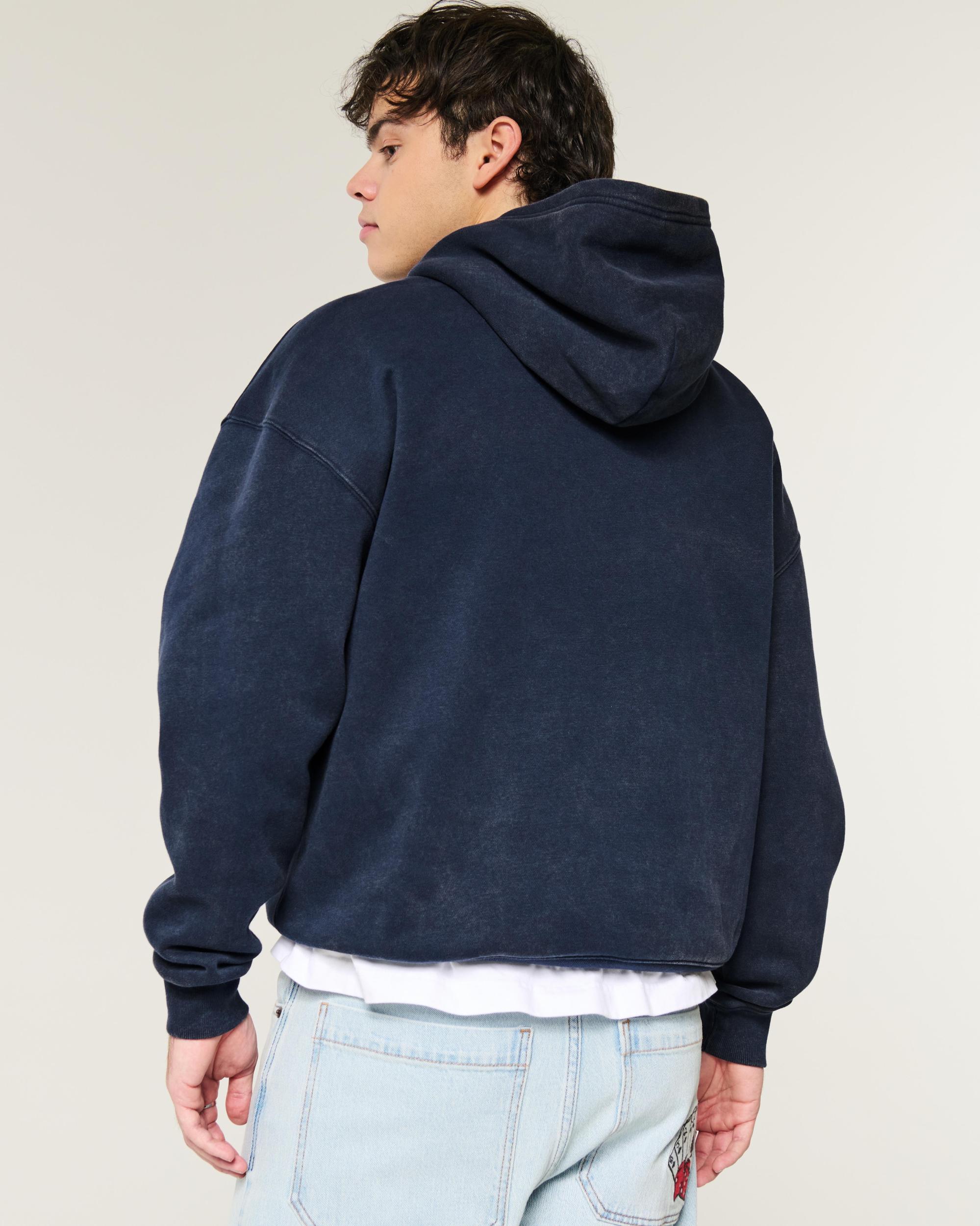 Boxy Washed Hoodie Product Image