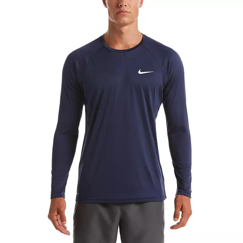 Mens Nike Dri-FIT UPF 40+ Hydroguard Long Sleeve Swim Tee Product Image