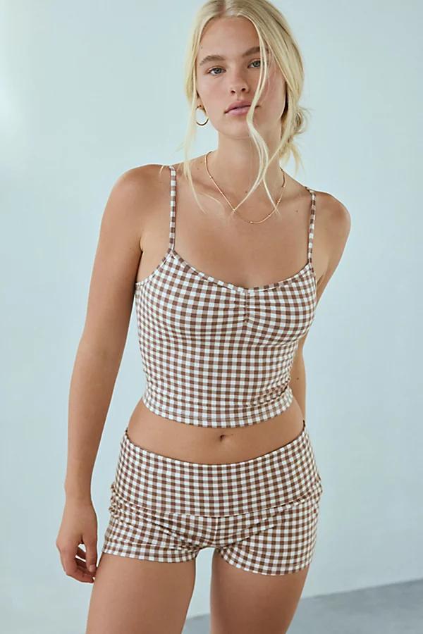 Out From Under Bec Pinch Front Fitted Cami Womens at Urban Outfitters Product Image