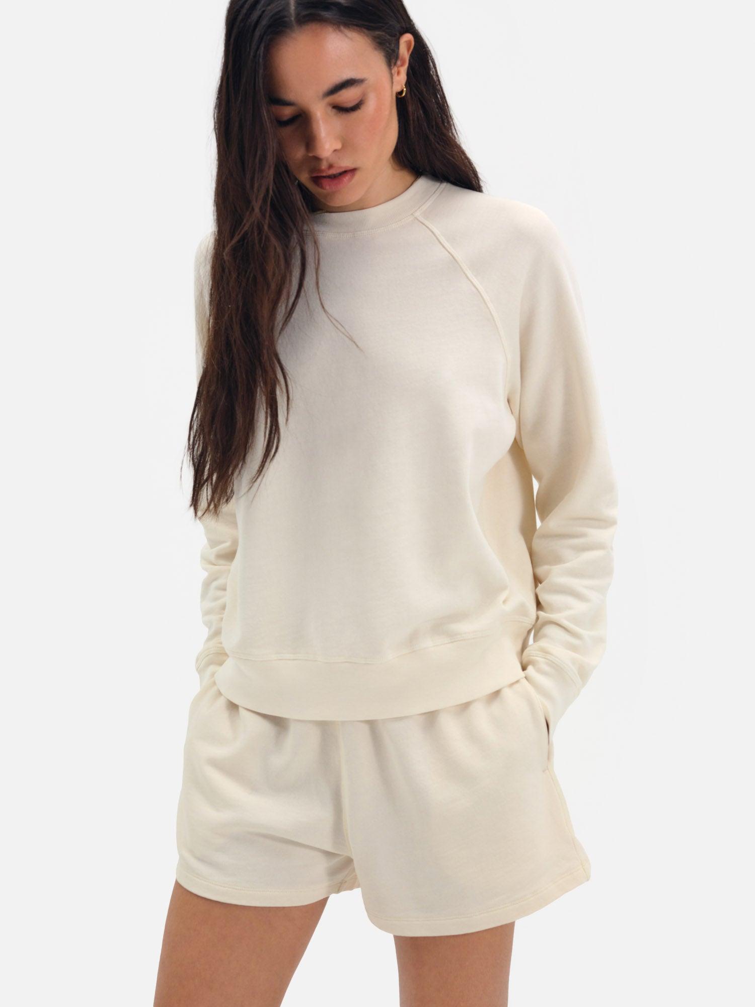 Organic Lightweight Terry Track Shorts Female Product Image