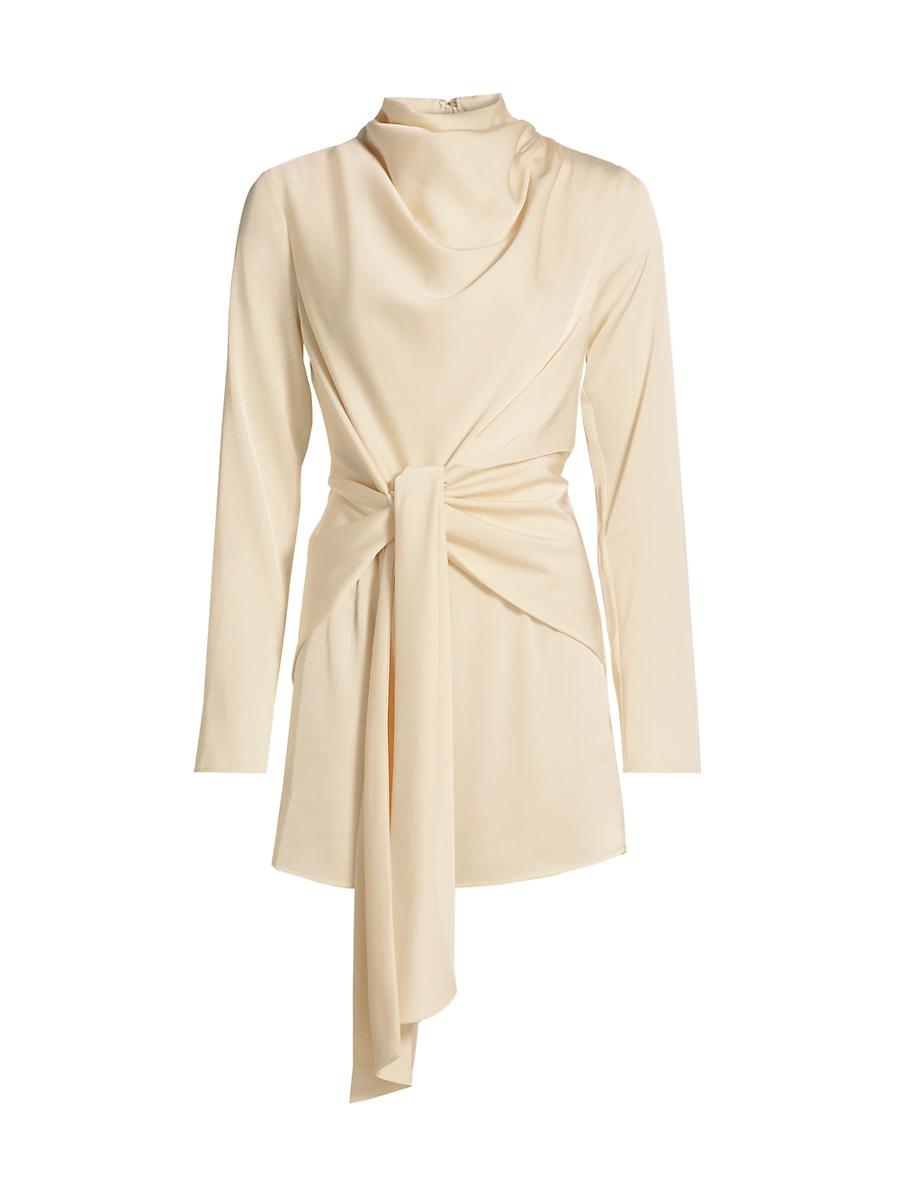 Womens Elara Tie-Waist Minidress Product Image