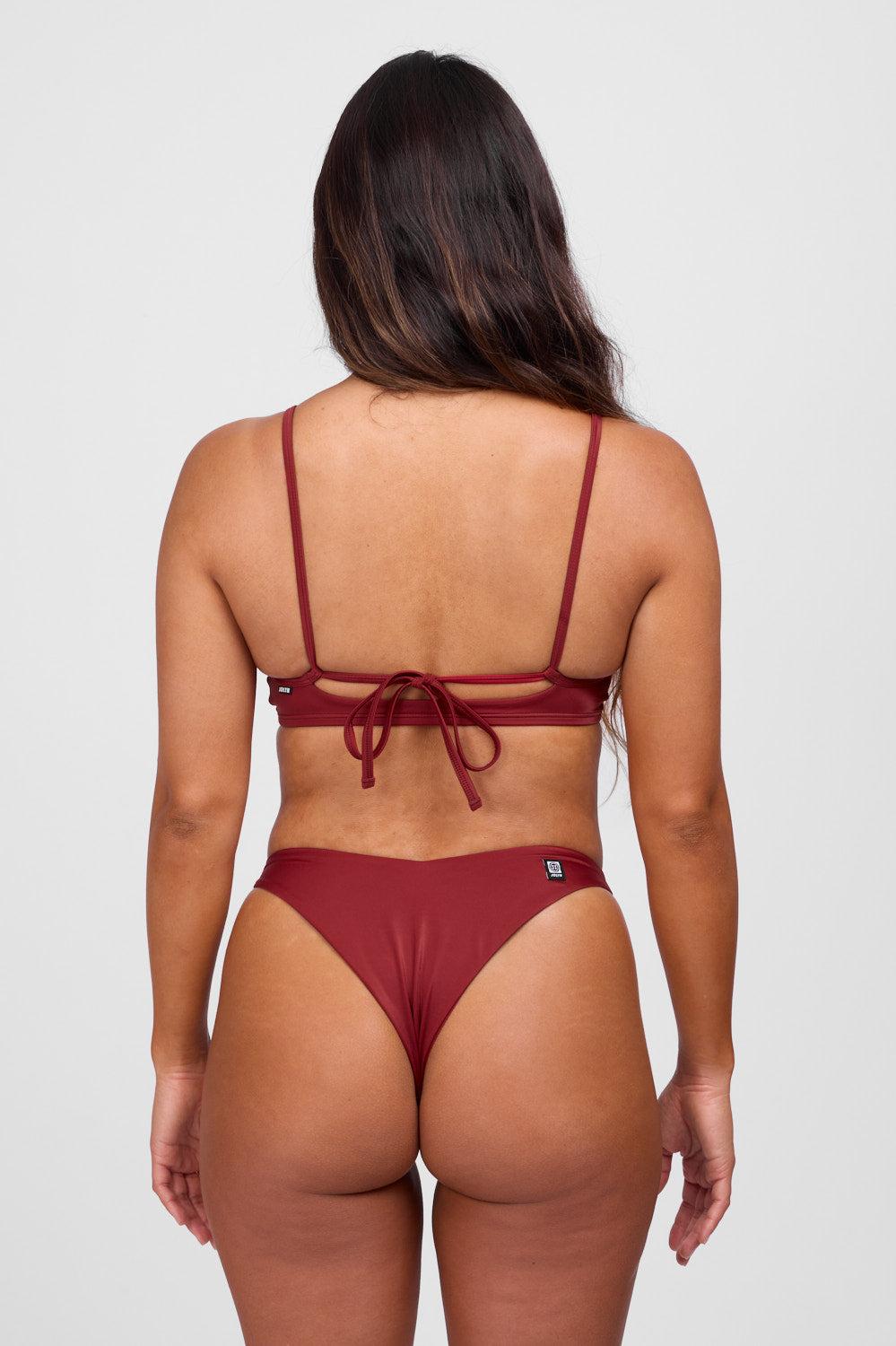 Jessica Bikini Bottom - Garnet Female Product Image