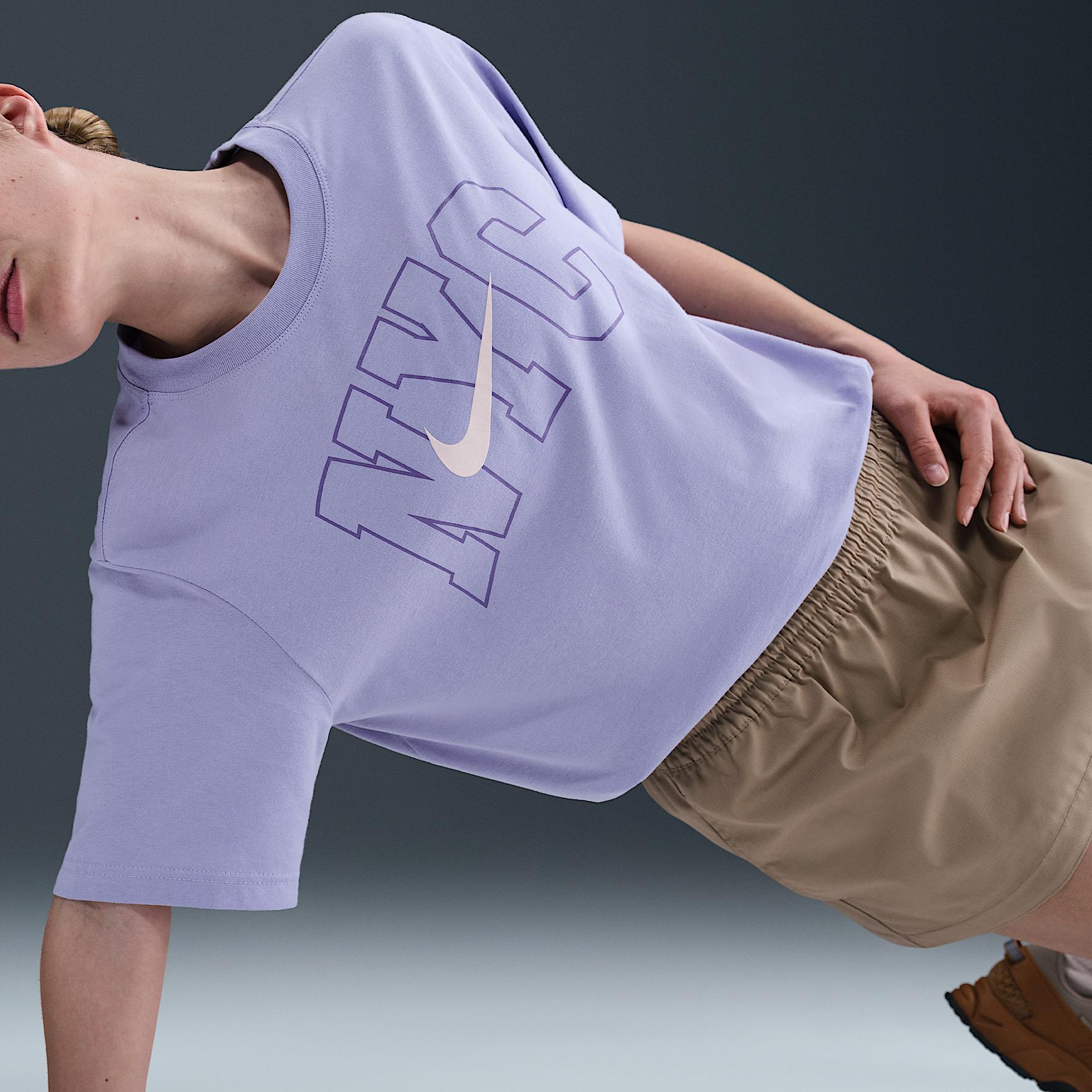 Womens Nike Sportswear Essential Graphic T-Shirt | IB8925-533 Product Image