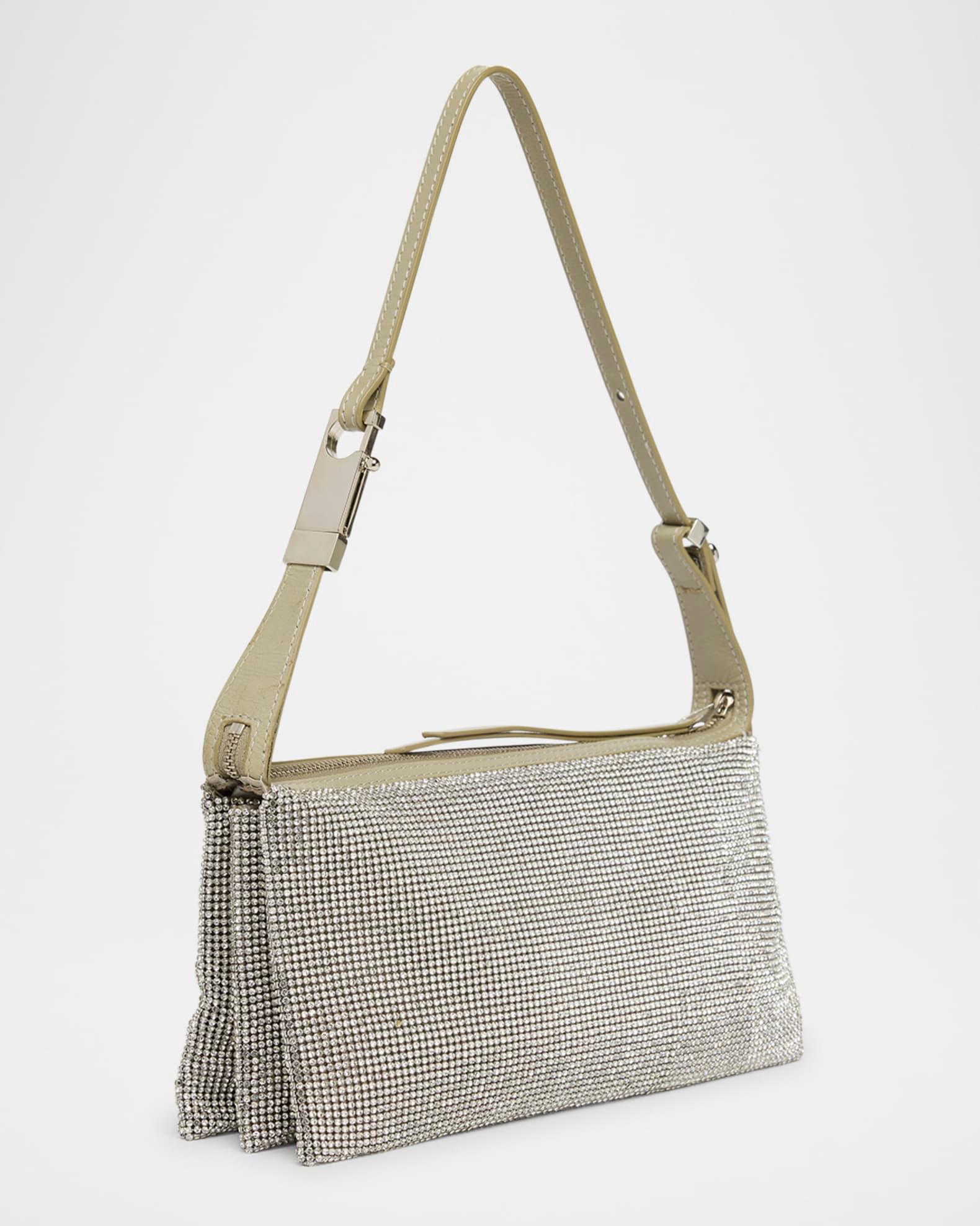 Syster Embellished Leather Shoulder Bag Product Image