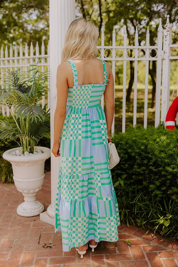 Picnic Chic Smocked Midi Dress Product Image